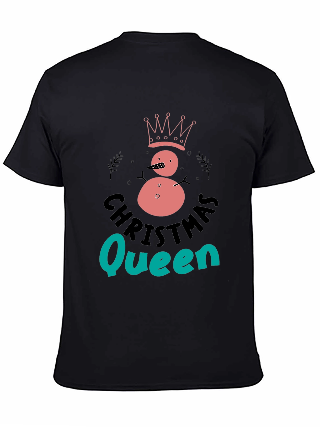 Christmas Queen Snowman T-Shirt