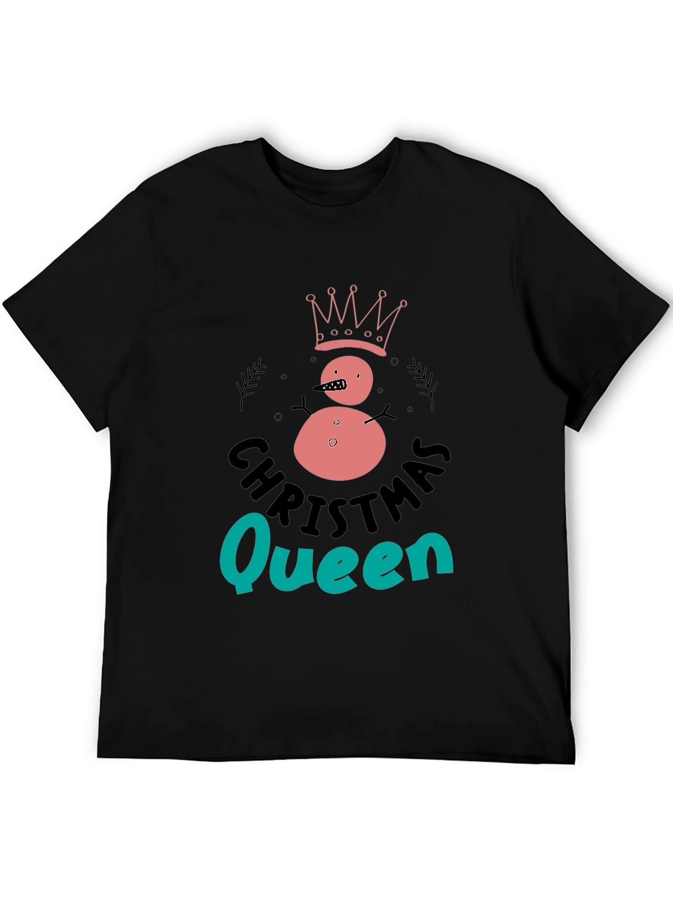 Christmas Queen Snowman T-Shirt