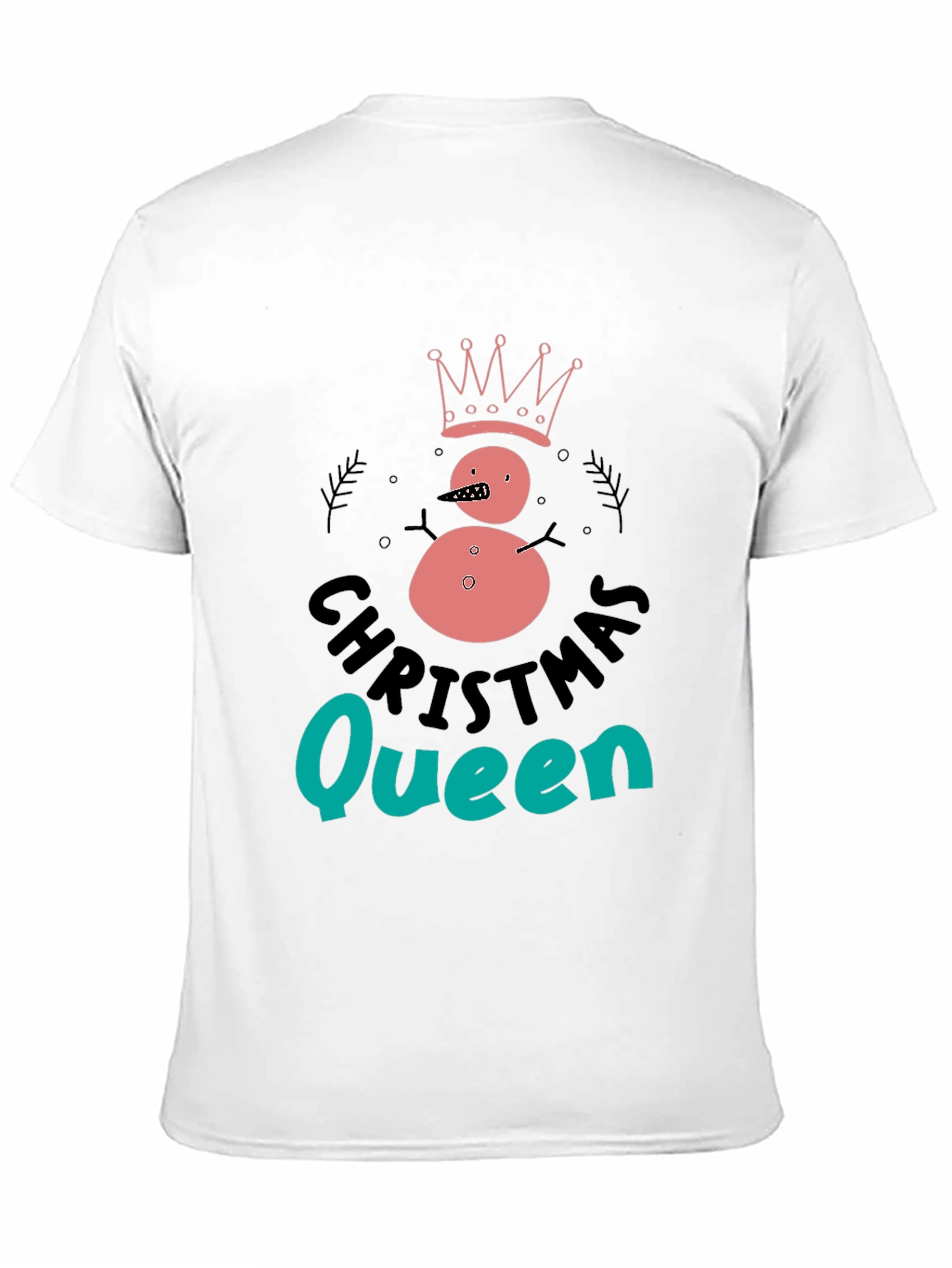 Christmas Queen Snowman T-Shirt