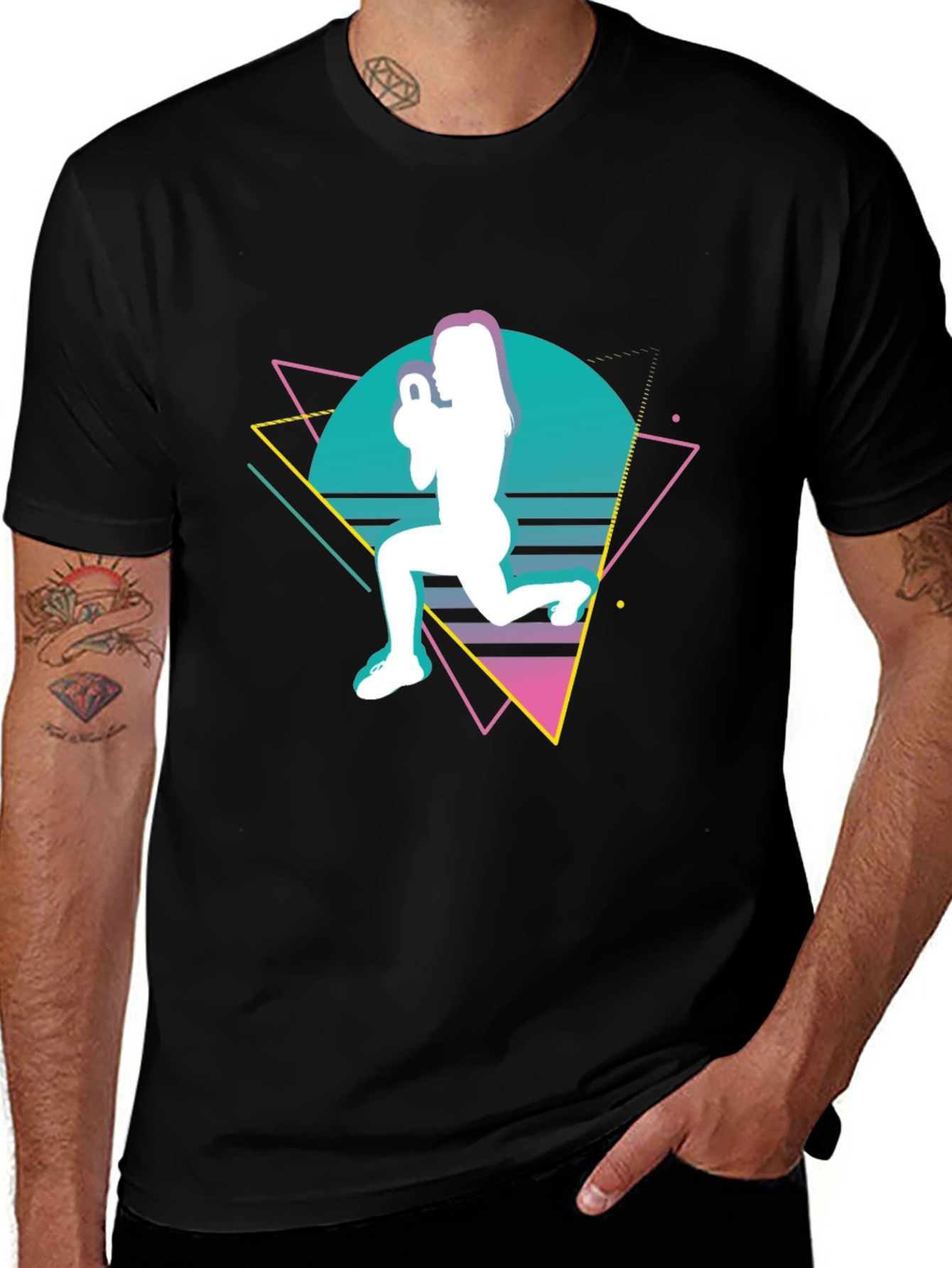 Retro Fitness Graphic Tee