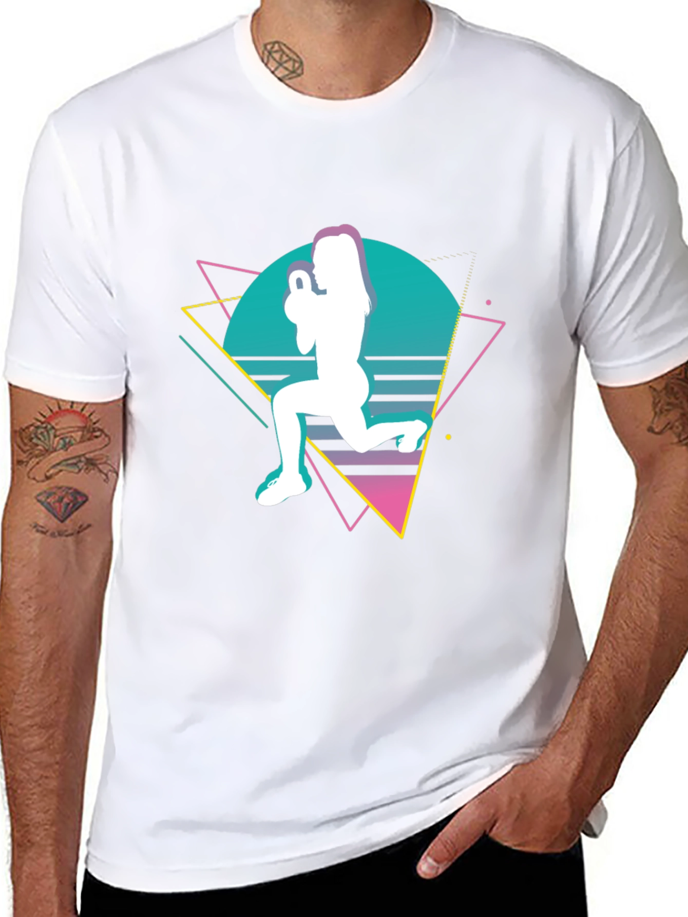 Retro Fitness Graphic Tee