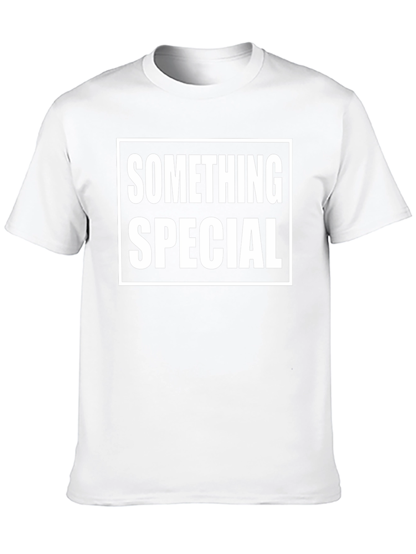 Something Special Graphic Tee - Black Cotton Comfort