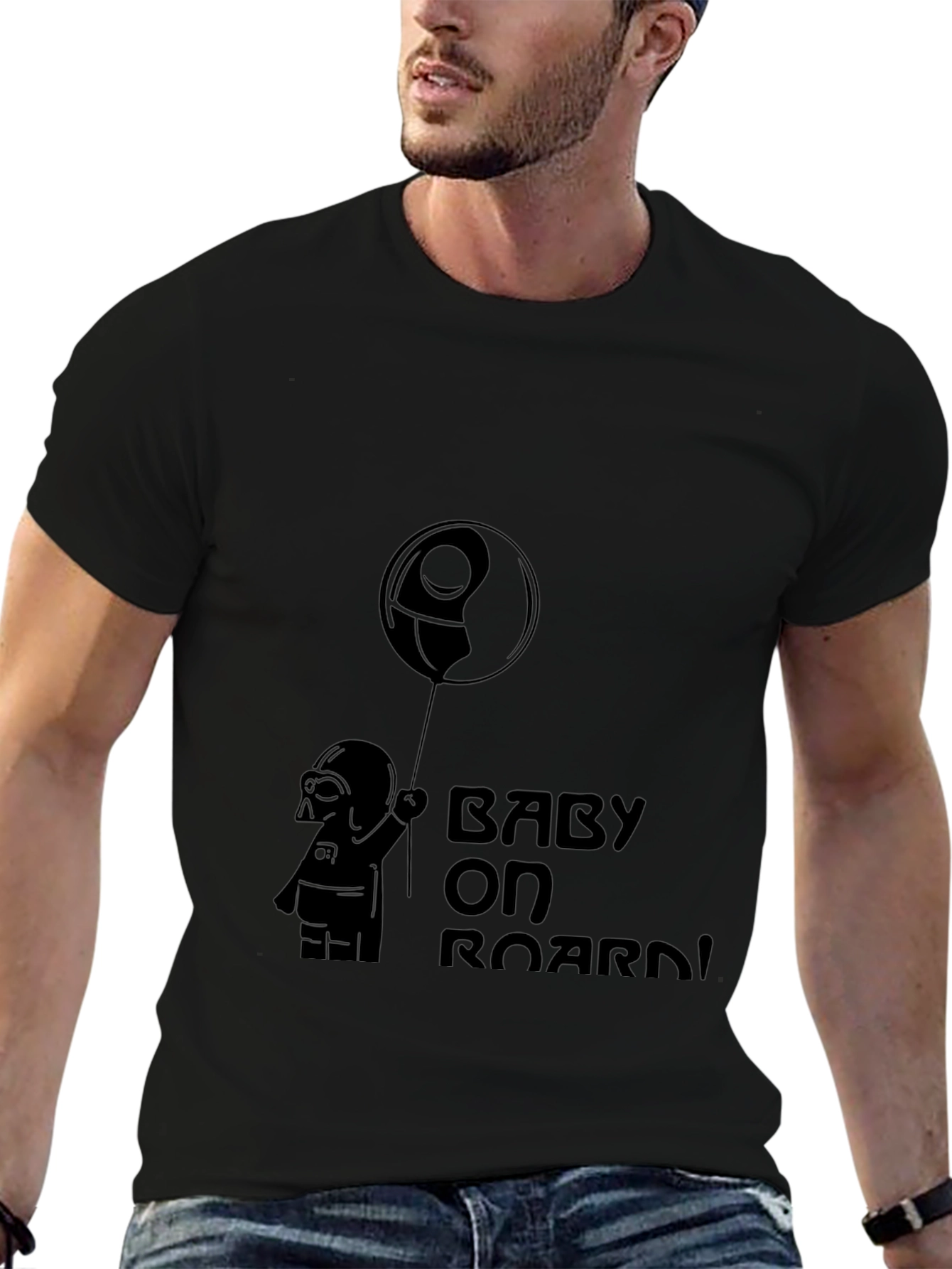 Baby On Board Darth Vader T-Shirt