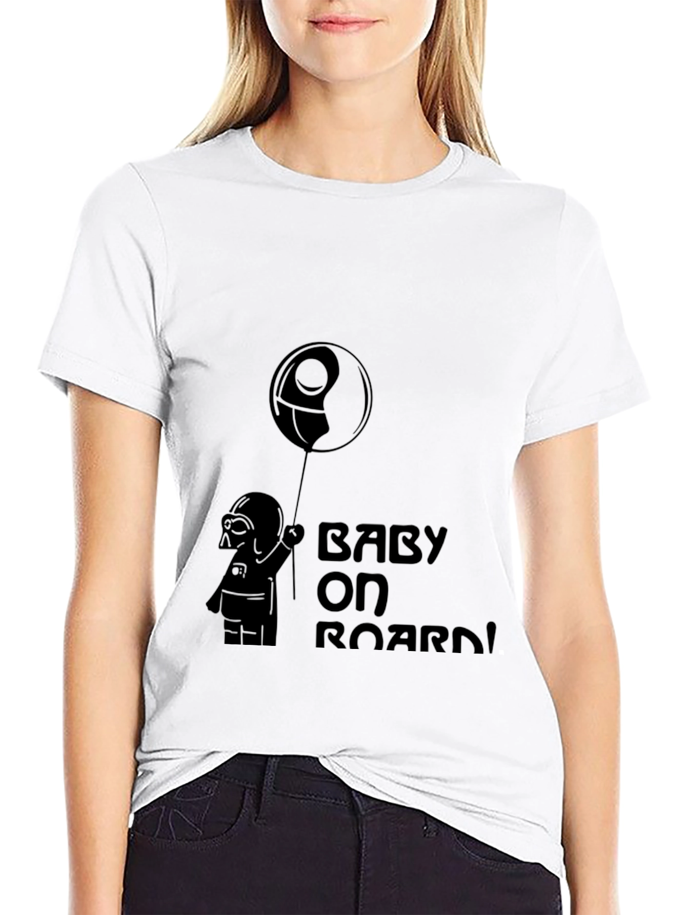 Baby On Board Darth Vader T-Shirt