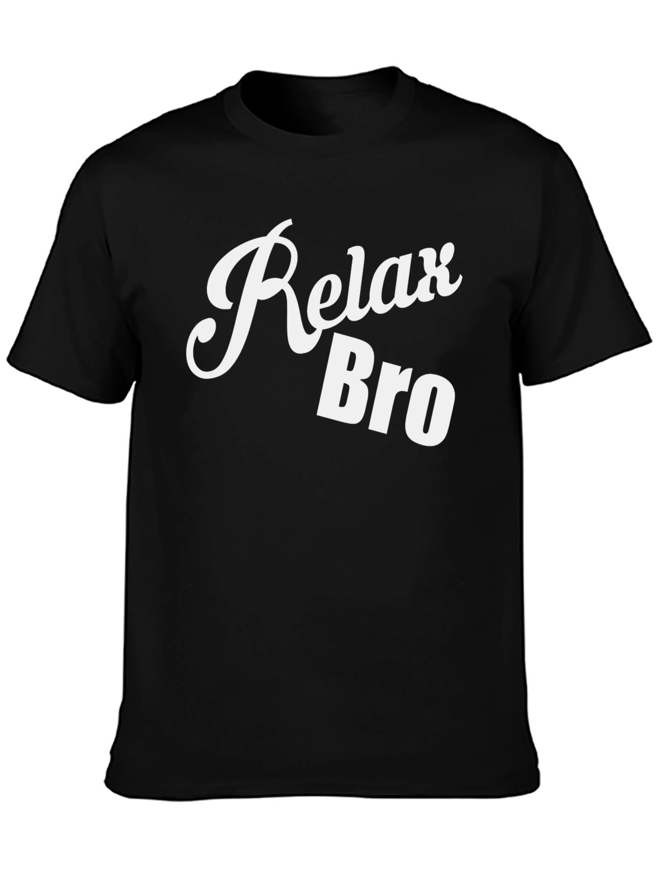 Relax Bro Graphic T-Shirt - Casual Comfort Tee