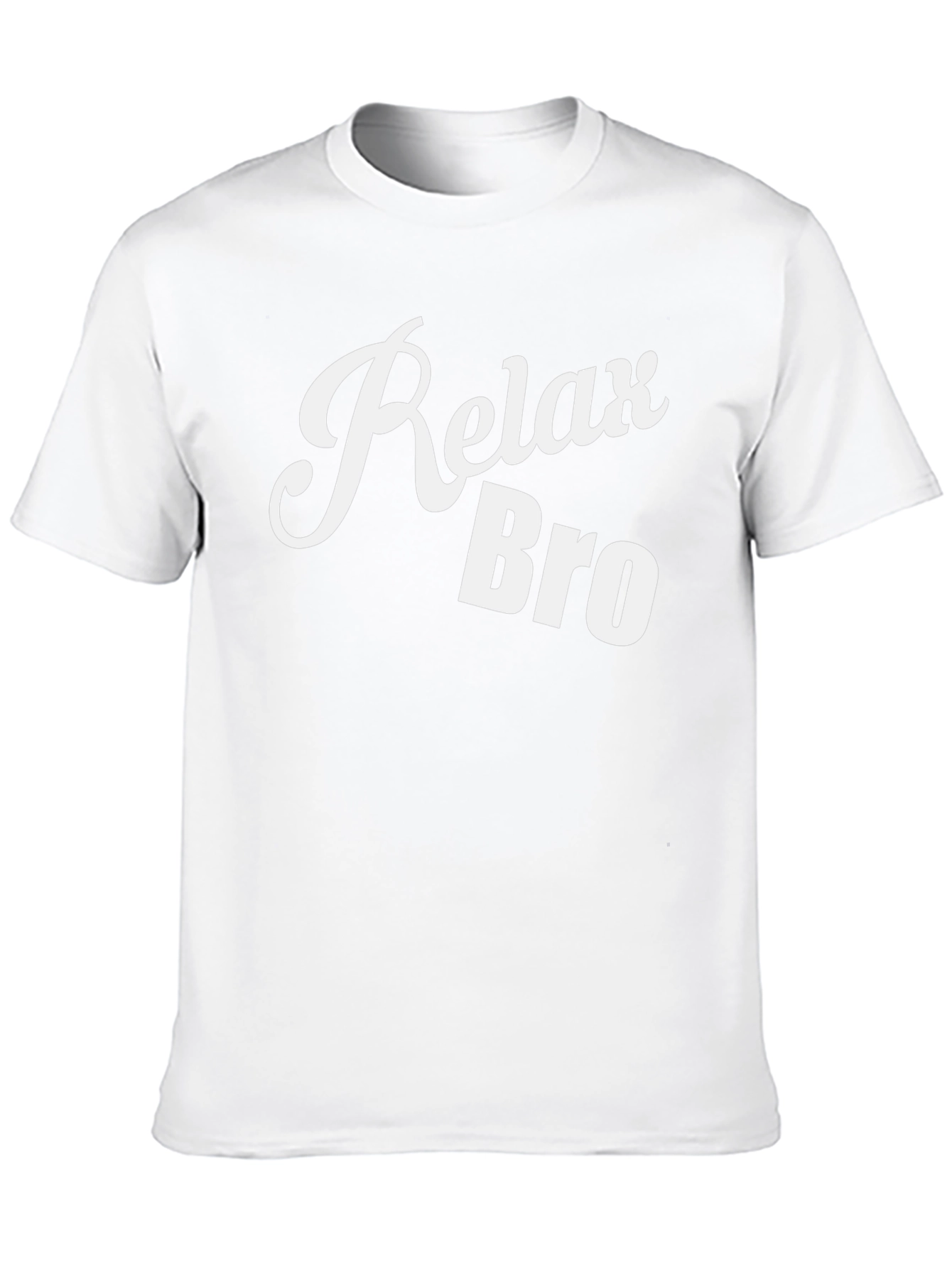 Relax Bro Graphic T-Shirt - Casual Comfort Tee