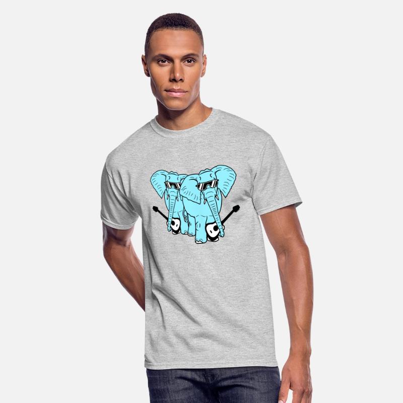 2 Guitars Elephants Sweet Two Friends Band Team