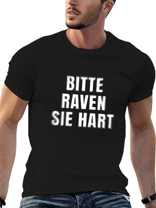Bitte Raven Sie Hart Mens T-Shirt