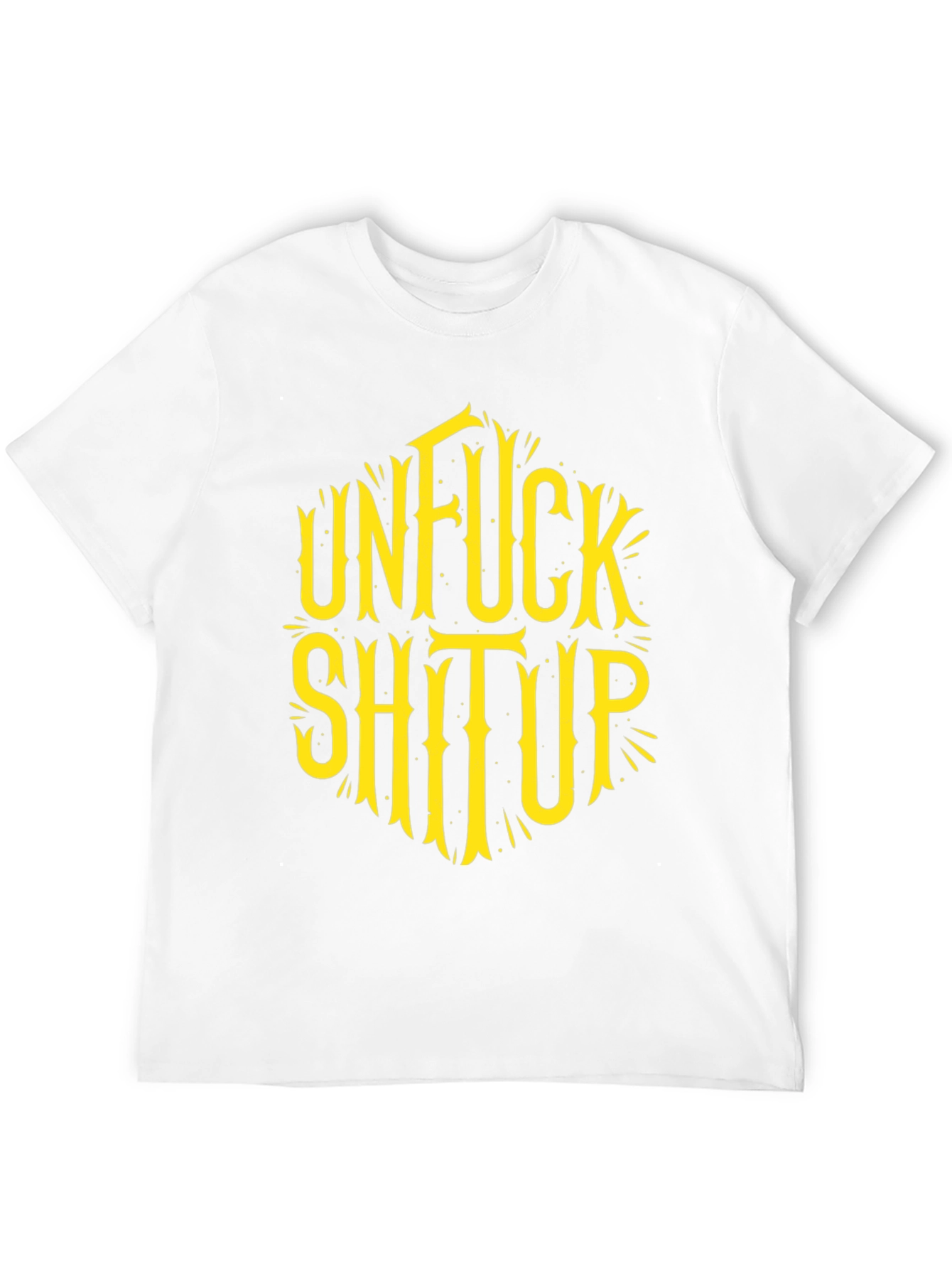 Unfuck Shit Up Graphic Tee - Black