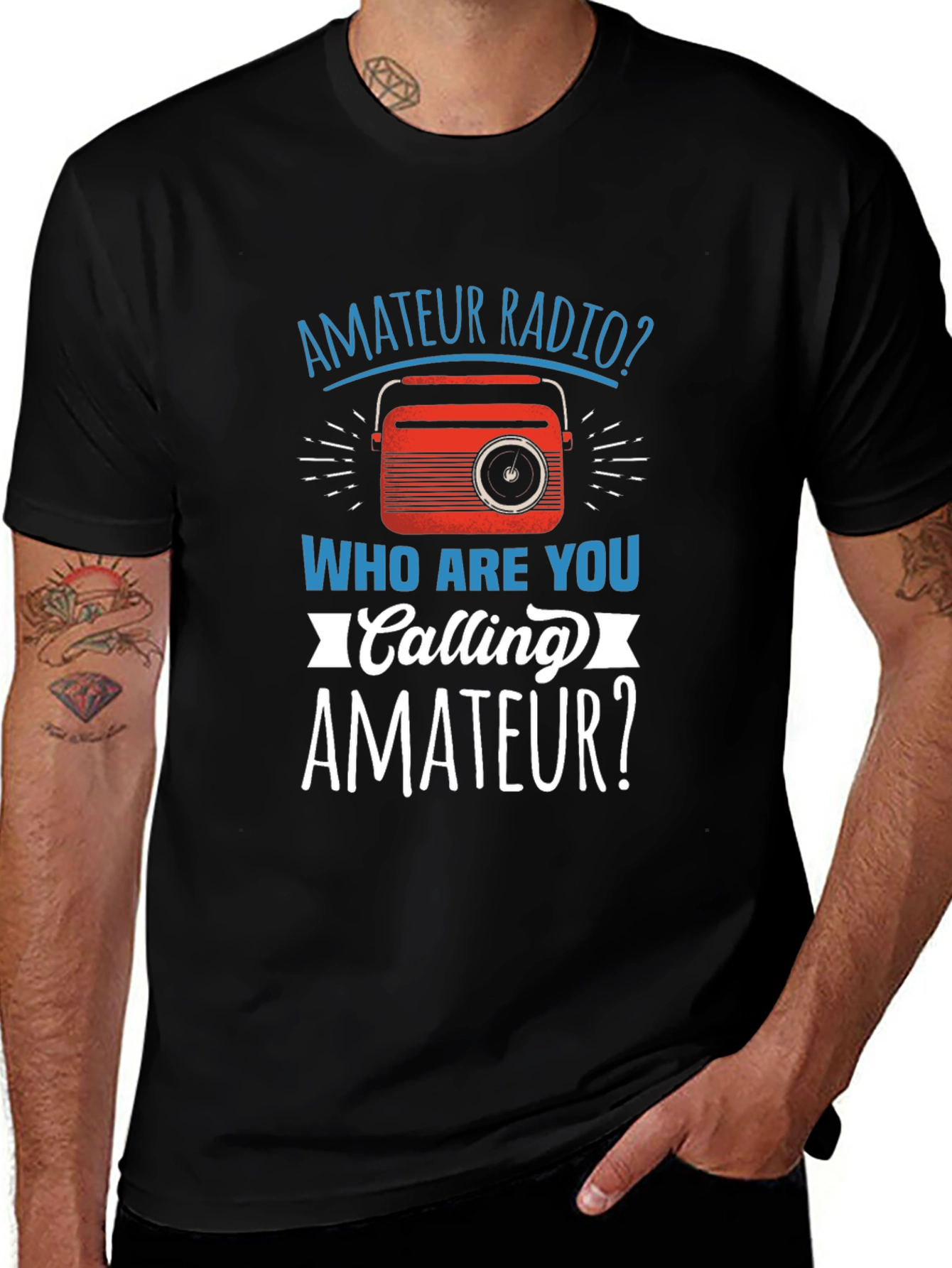 Amateur Radio T-Shirt Funny Ham Operator Gift
