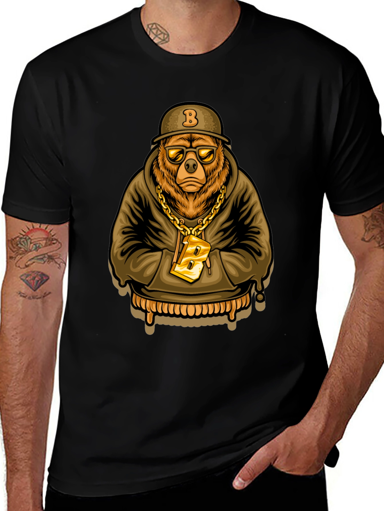 Cool Bear Graphic T-Shirt