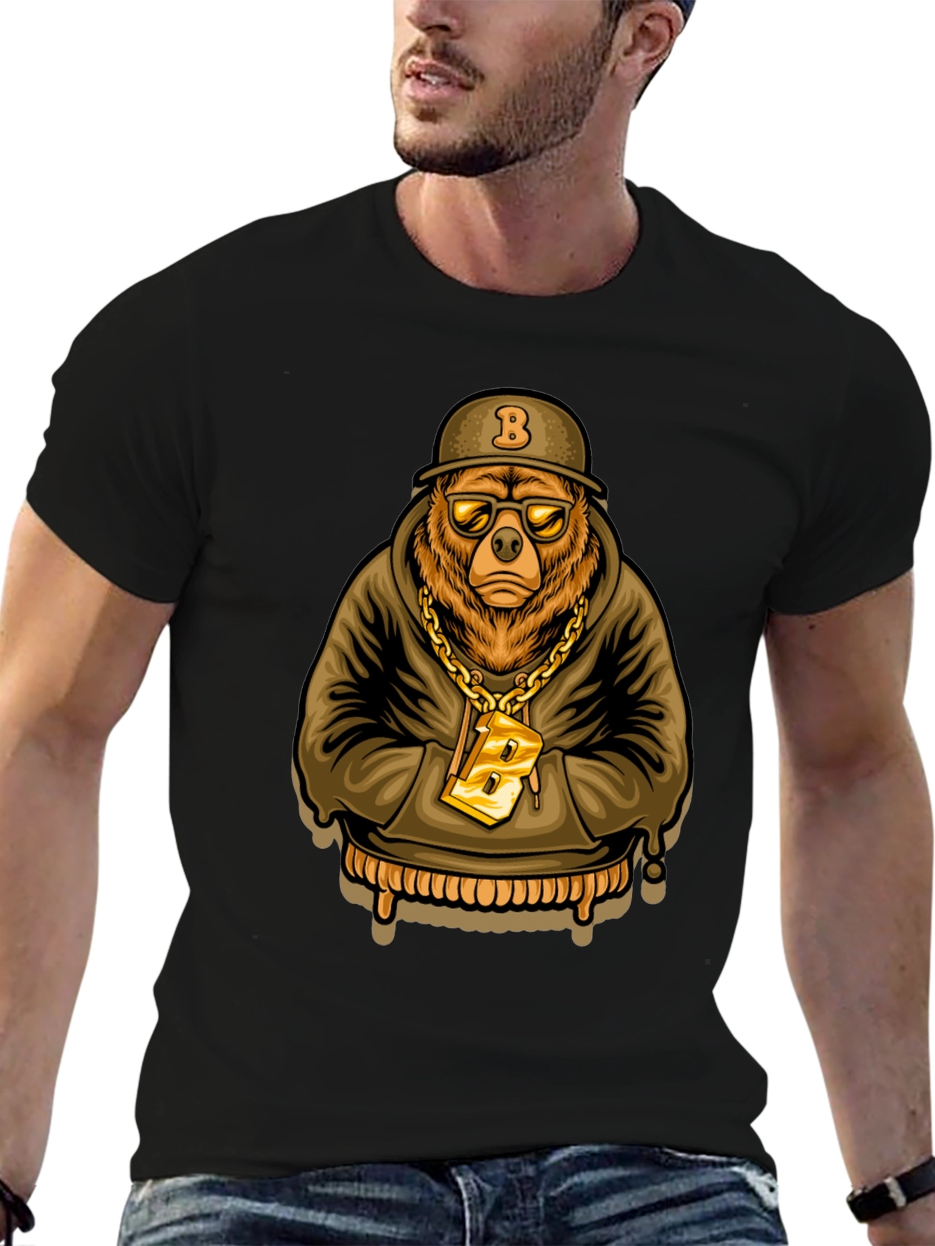 Cool Bear Graphic T-Shirt