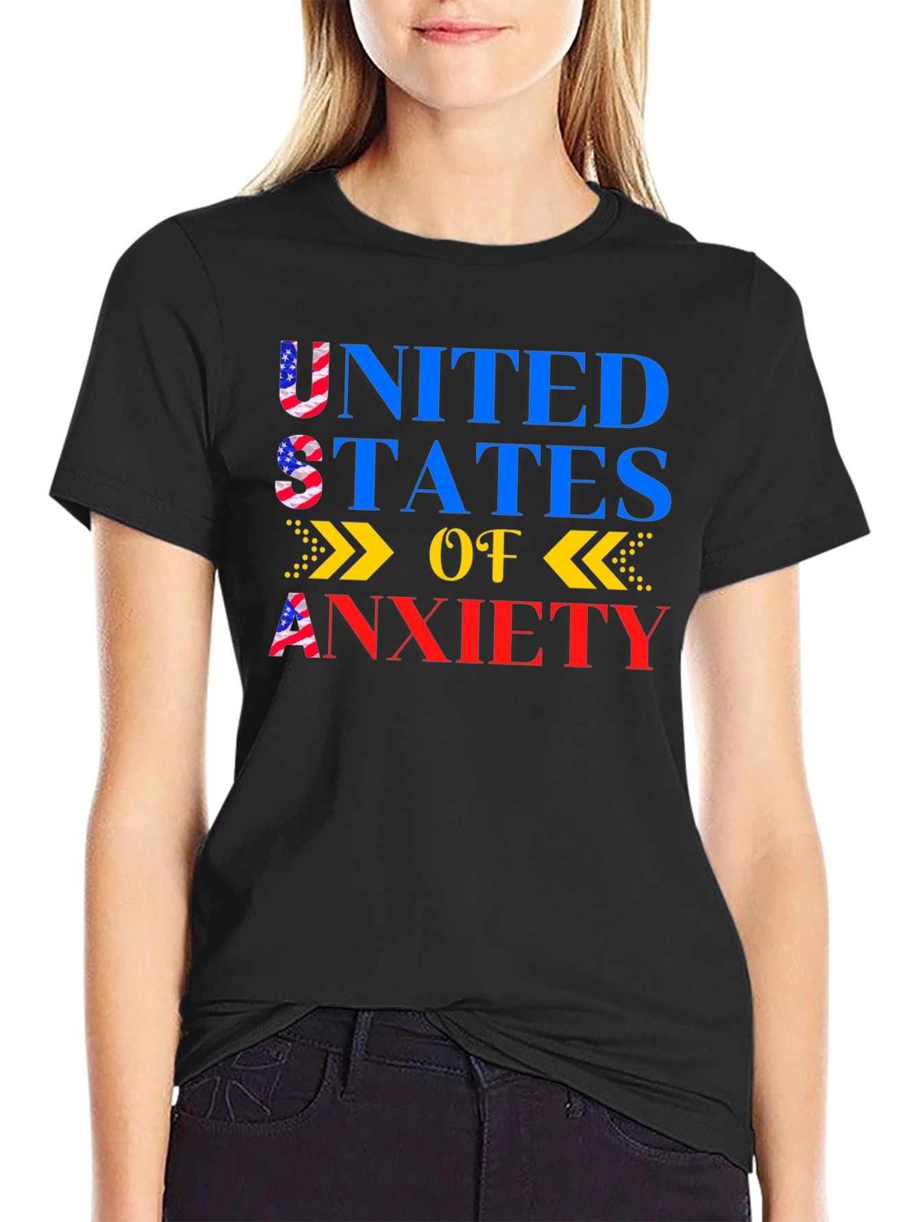 United States of Anxiety Graphic Tee