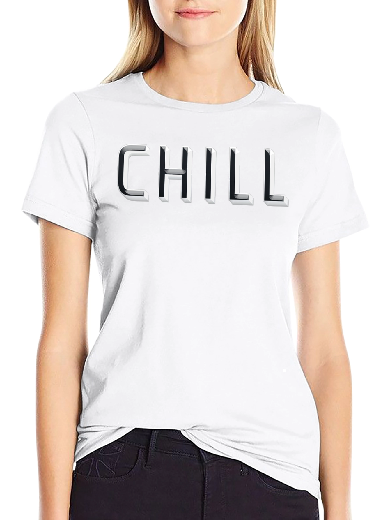 Chill Graphic Tee - Mens Black T-Shirt