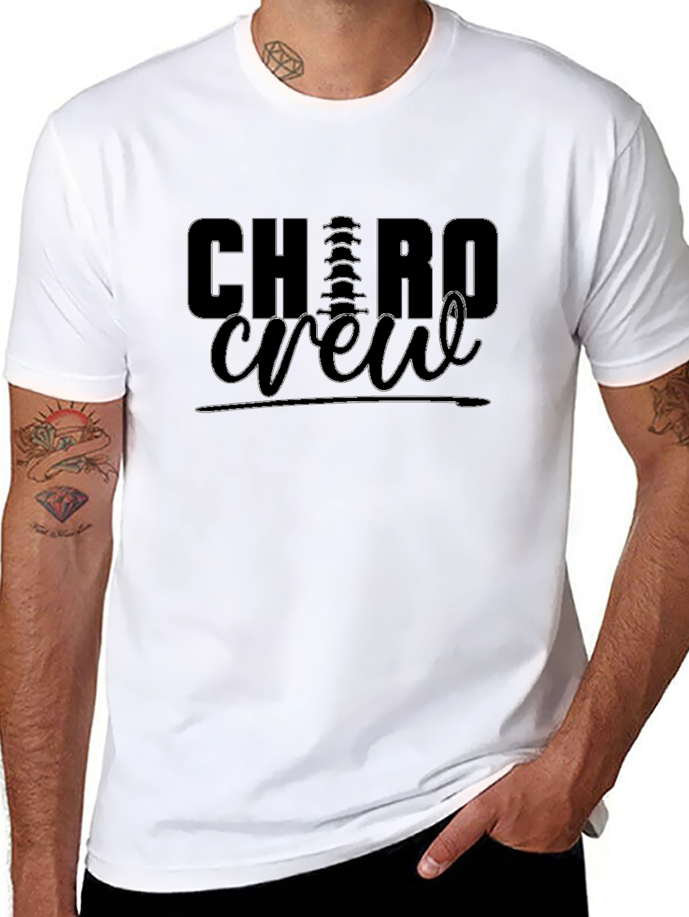 Chiropractor Crew Neck T-Shirt