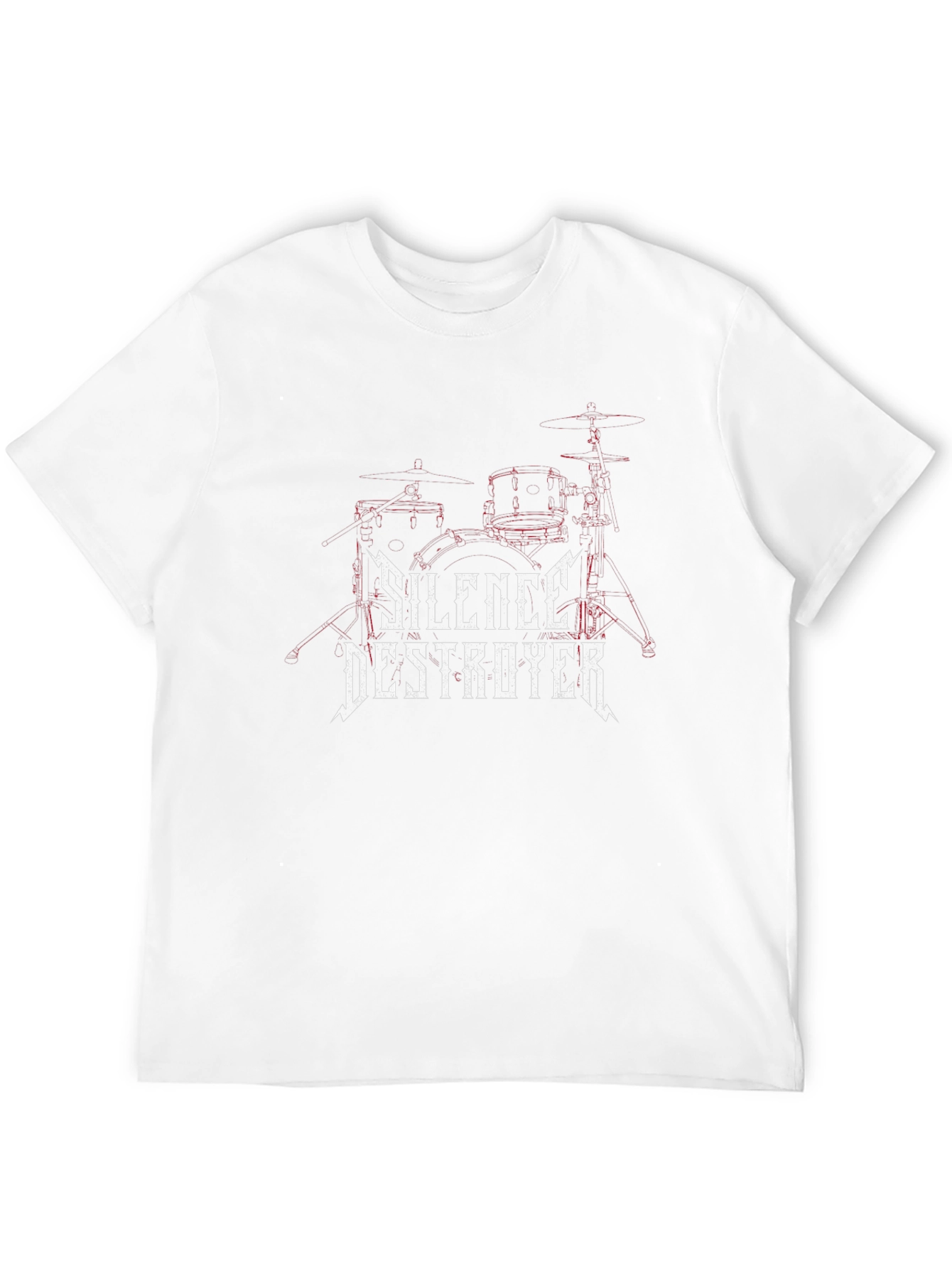 Silence Destroyer Black Graphic Tee