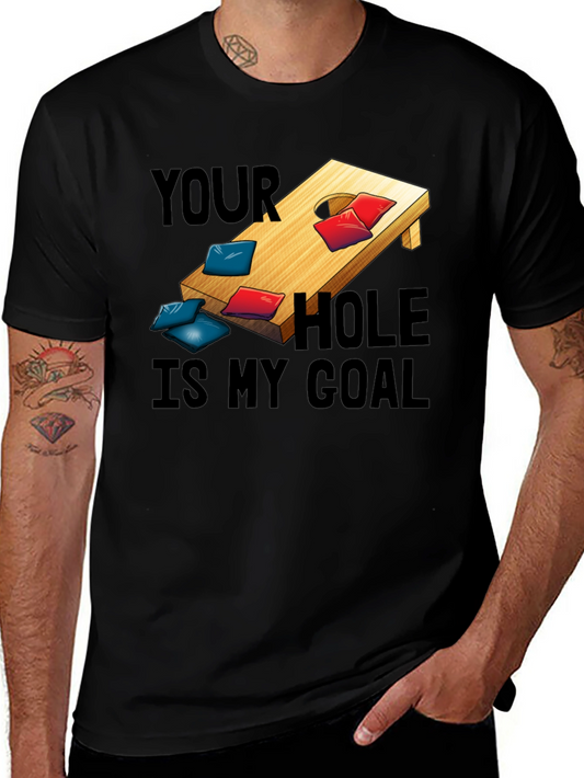 Cornhole Goal T-Shirt - Funny Game Day Apparel