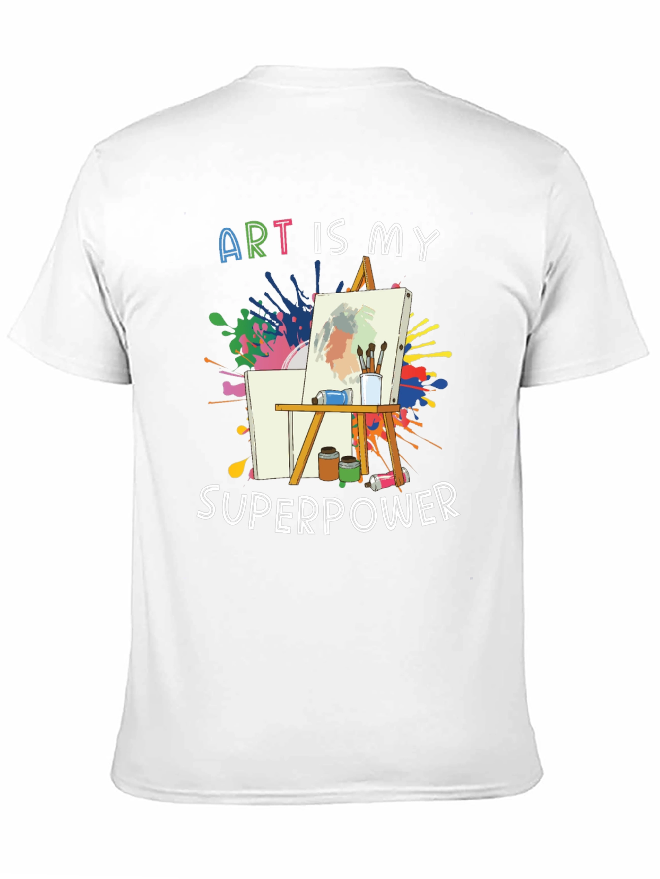 Art is My Superpower Graphic Tee