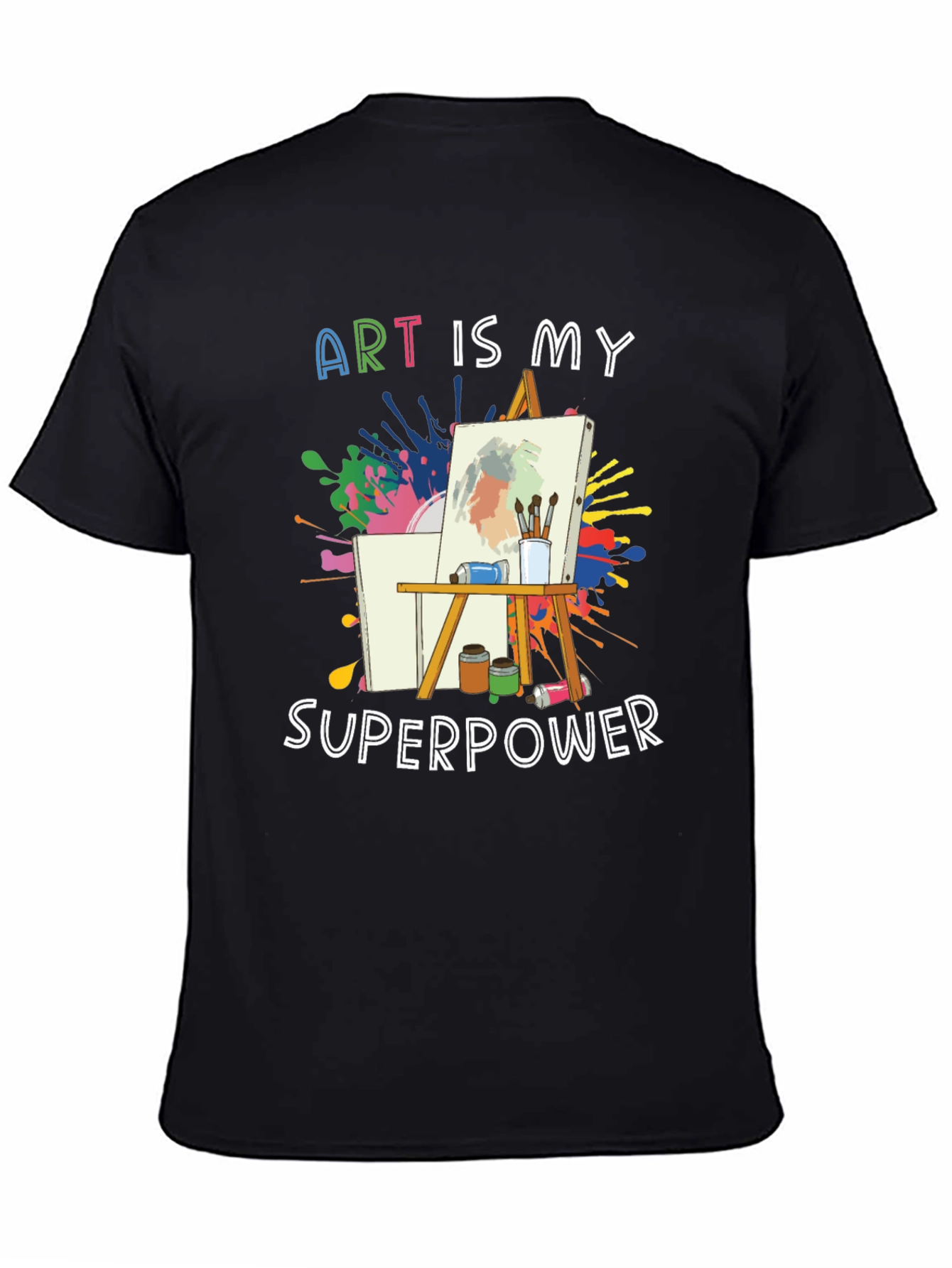 Art is My Superpower Graphic Tee