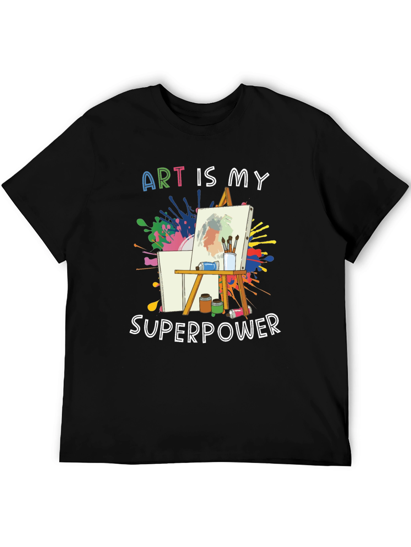 Art is My Superpower Graphic Tee