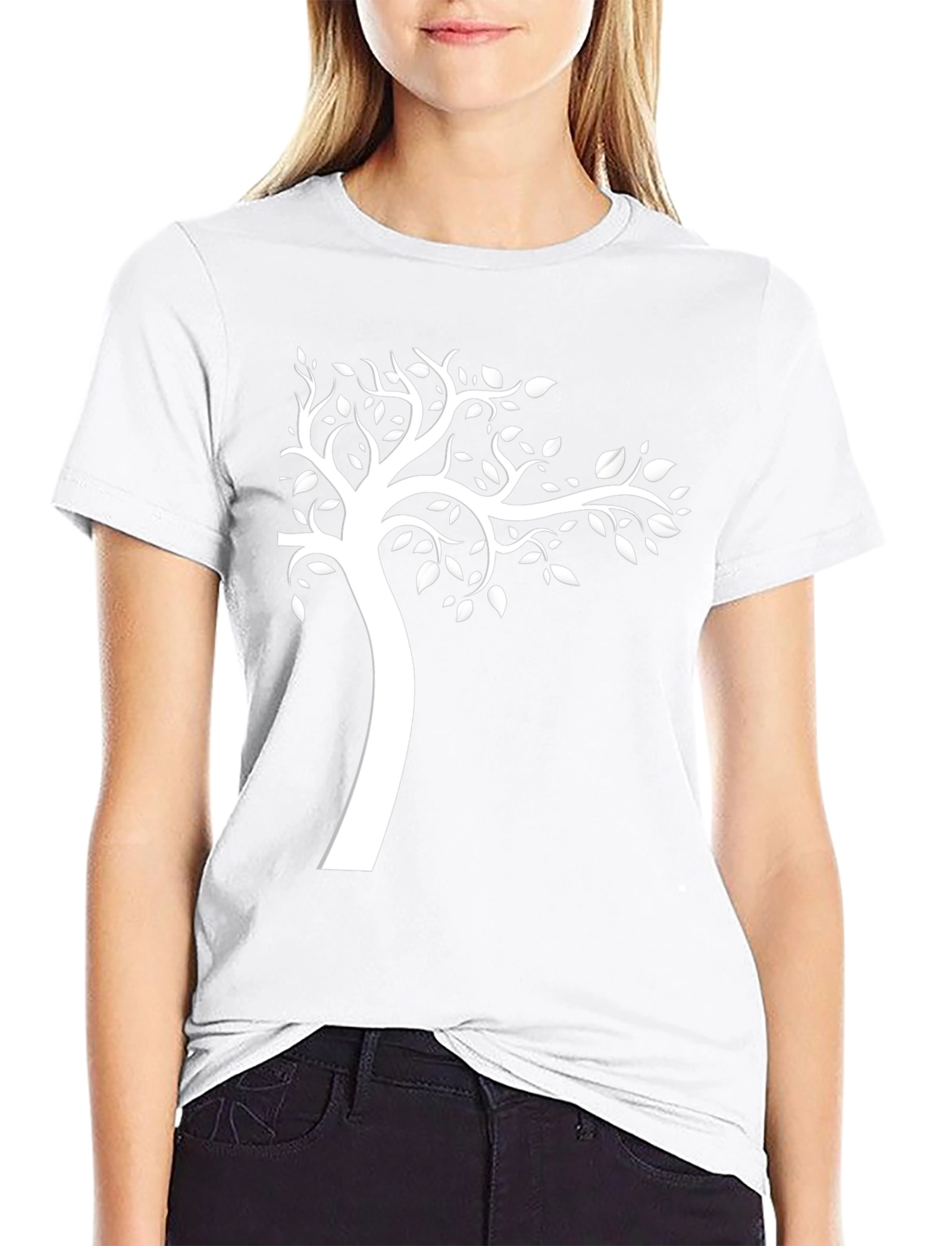 Black Tree Graphic Tee - Stylish Menswear