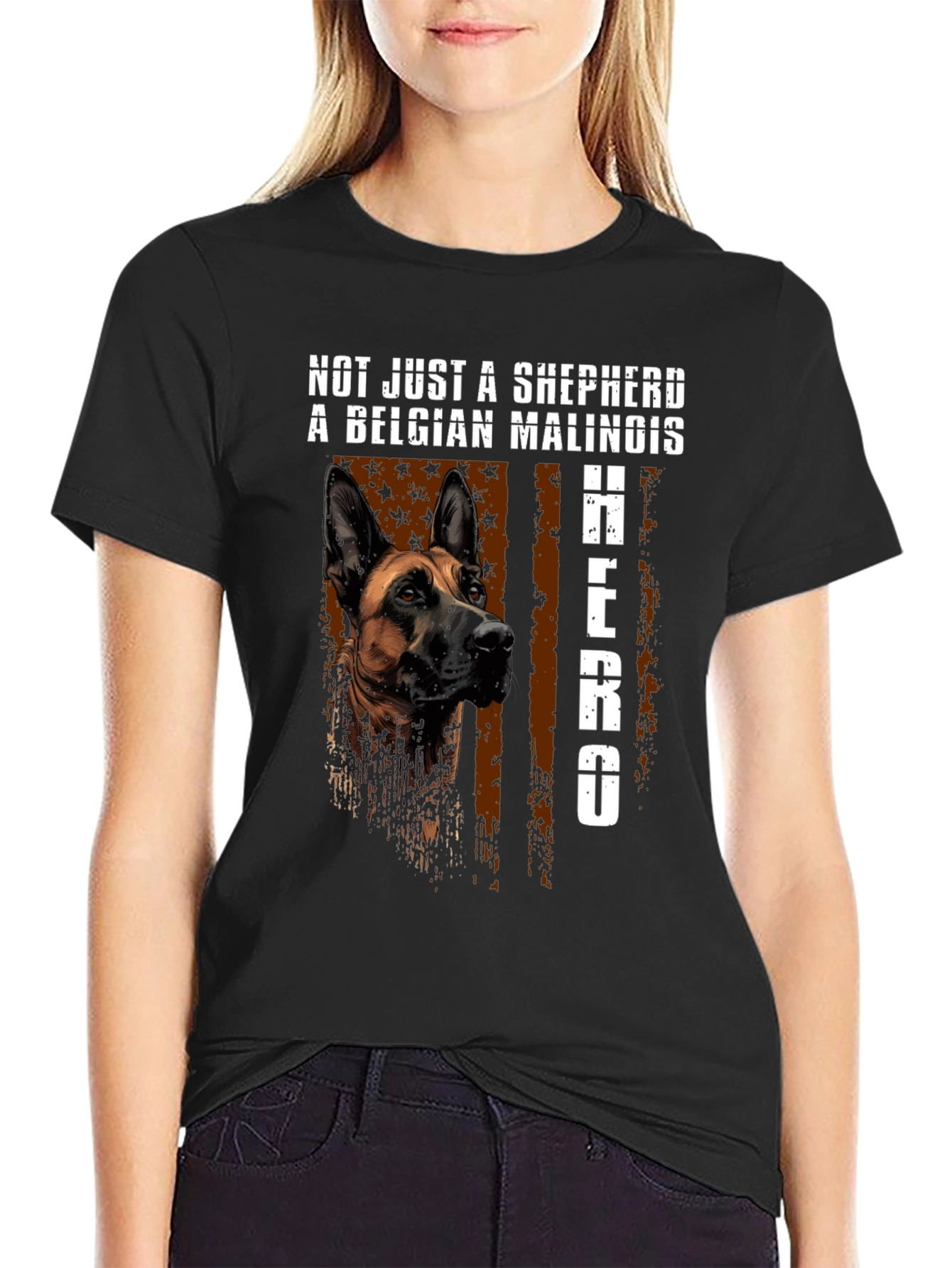 Belgian Malinois Hero T-Shirt - Dog Lover Tee