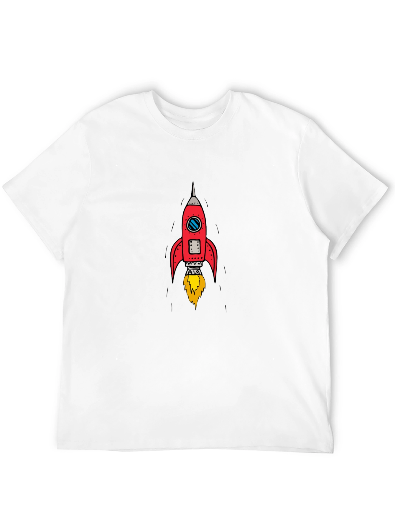 Red Rocket T-Shirt - Blast Off In Style!