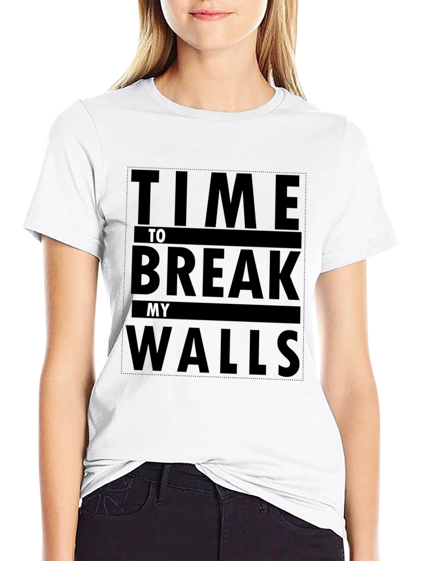 Time to Break My Walls Graphic Tee