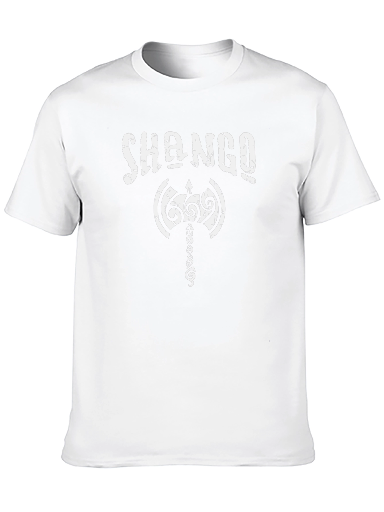 Shango Warrior Axe T-Shirt - Black Graphic Tee