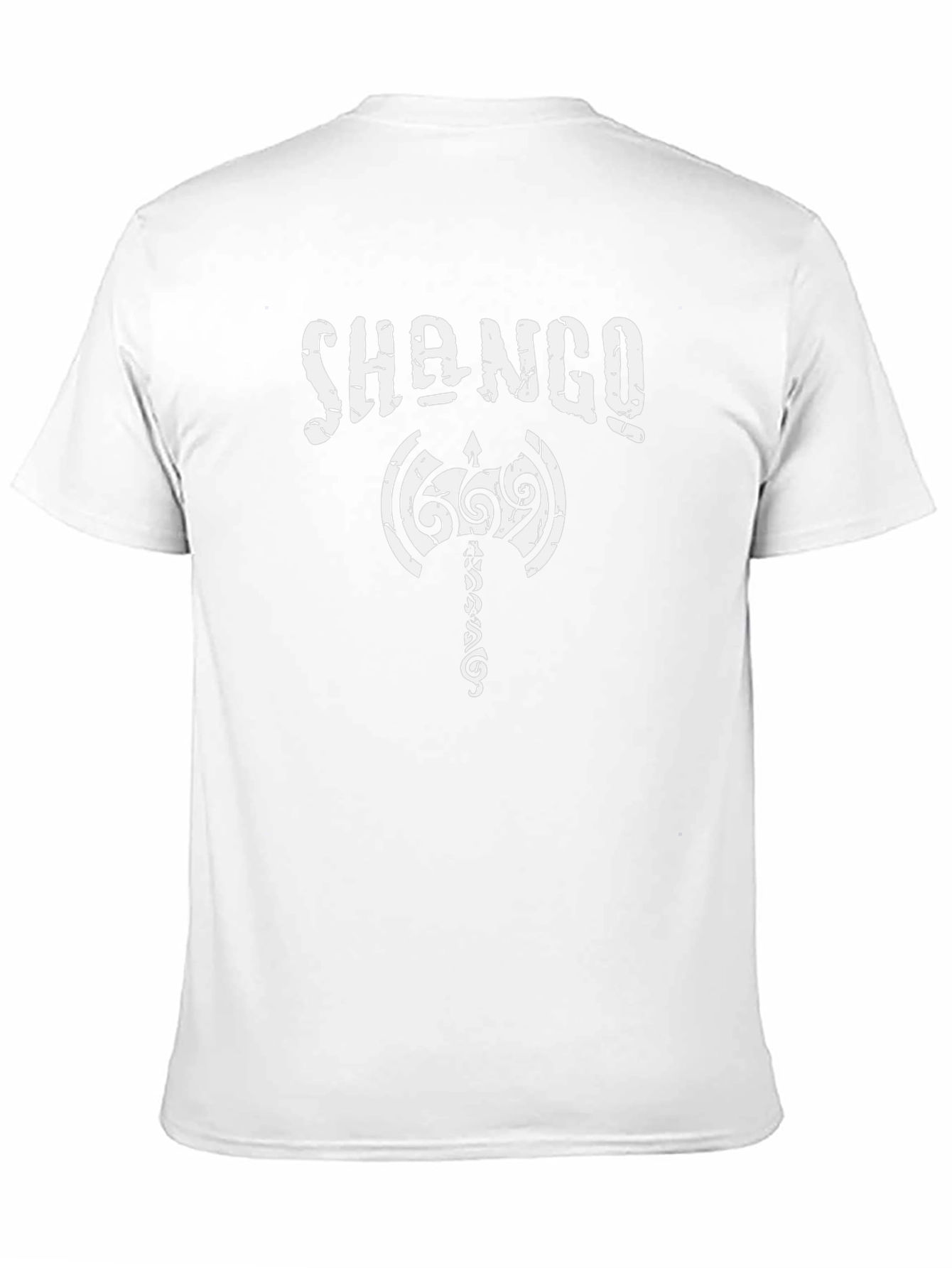 Shango Warrior Axe T-Shirt - Black Graphic Tee