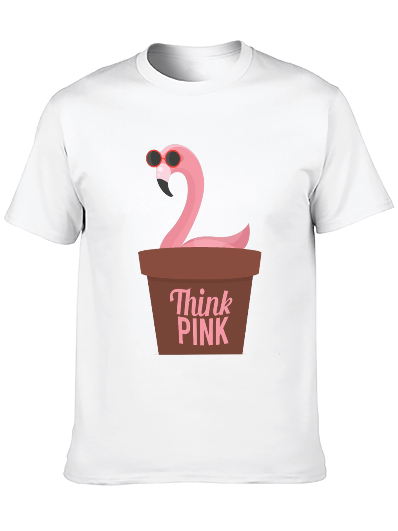Think Pink Flamingo T-Shirt