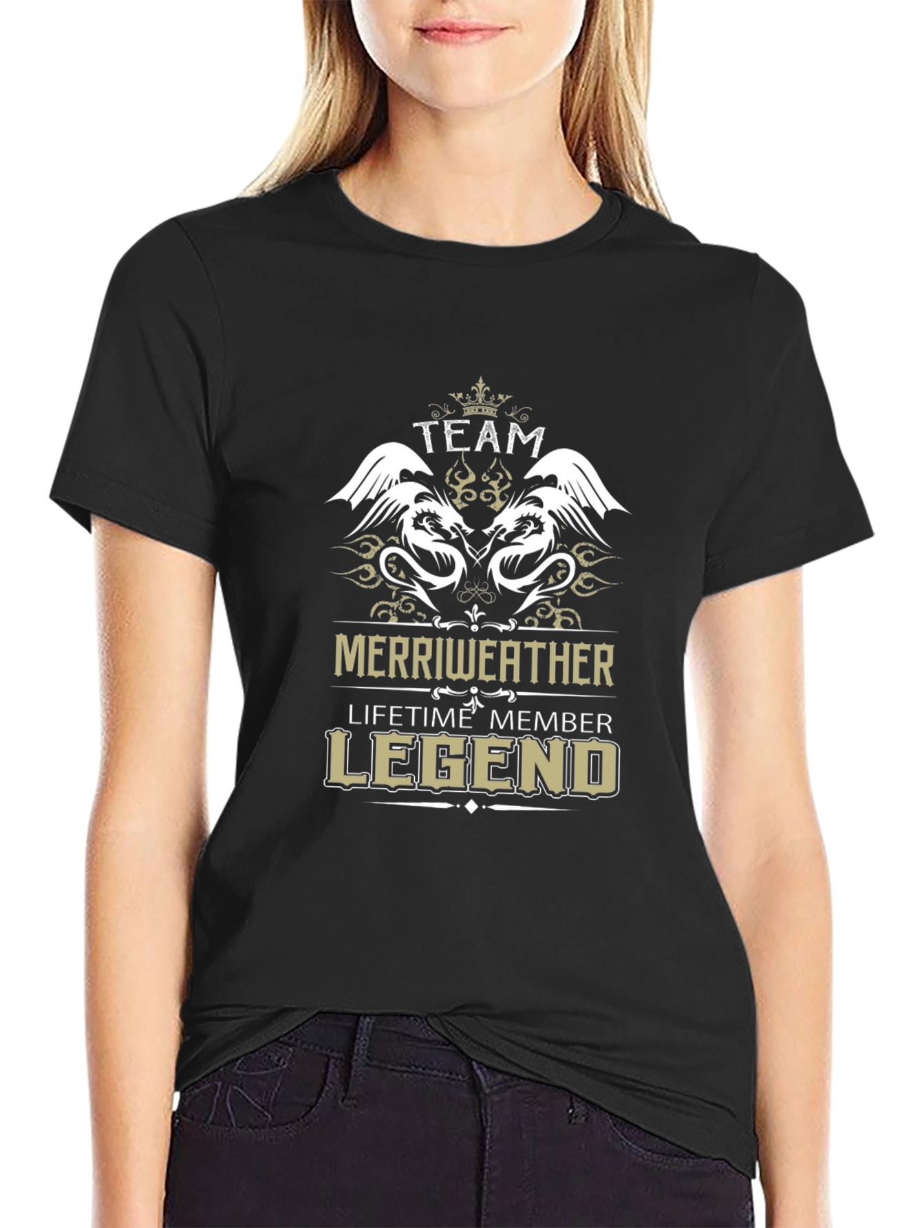Team Merriweather Legend Black T-Shirt