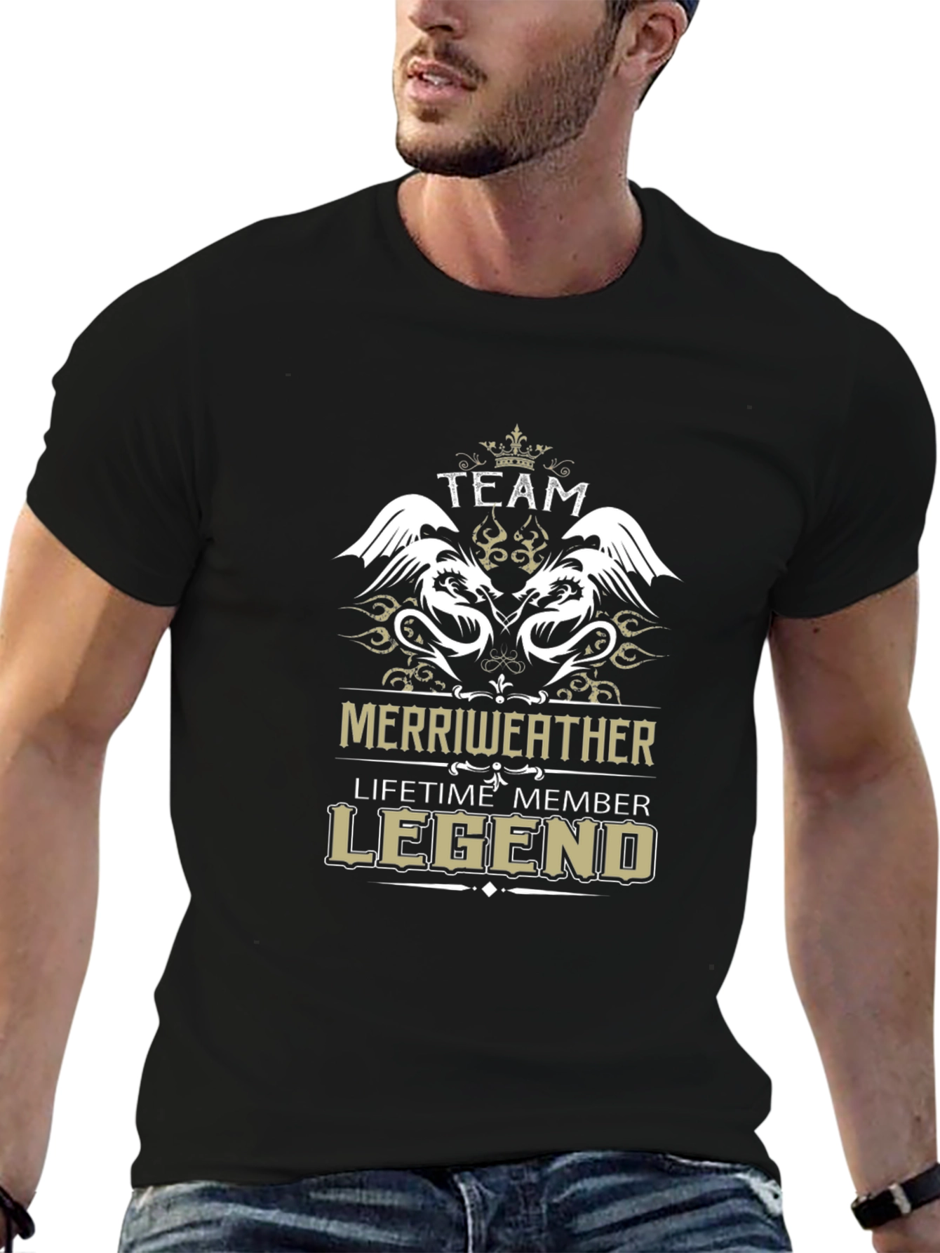 Team Merriweather Legend Black T-Shirt