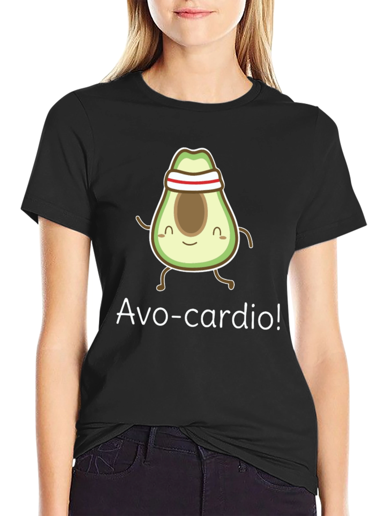 Avo-Cardio T-Shirt - Funny Avocado Workout Tee
