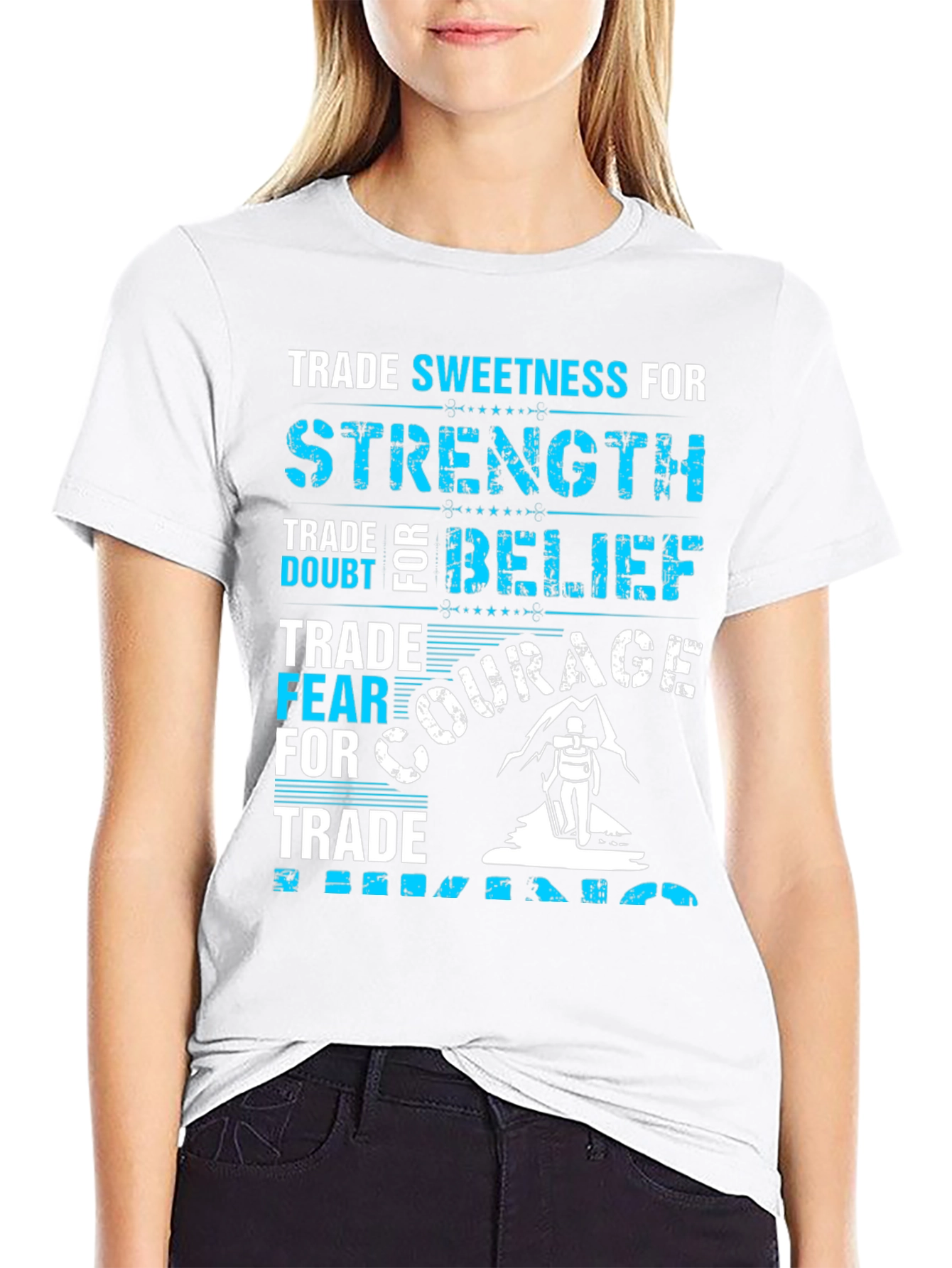 Trade Sweetness For Strength Graphic T-Shirt