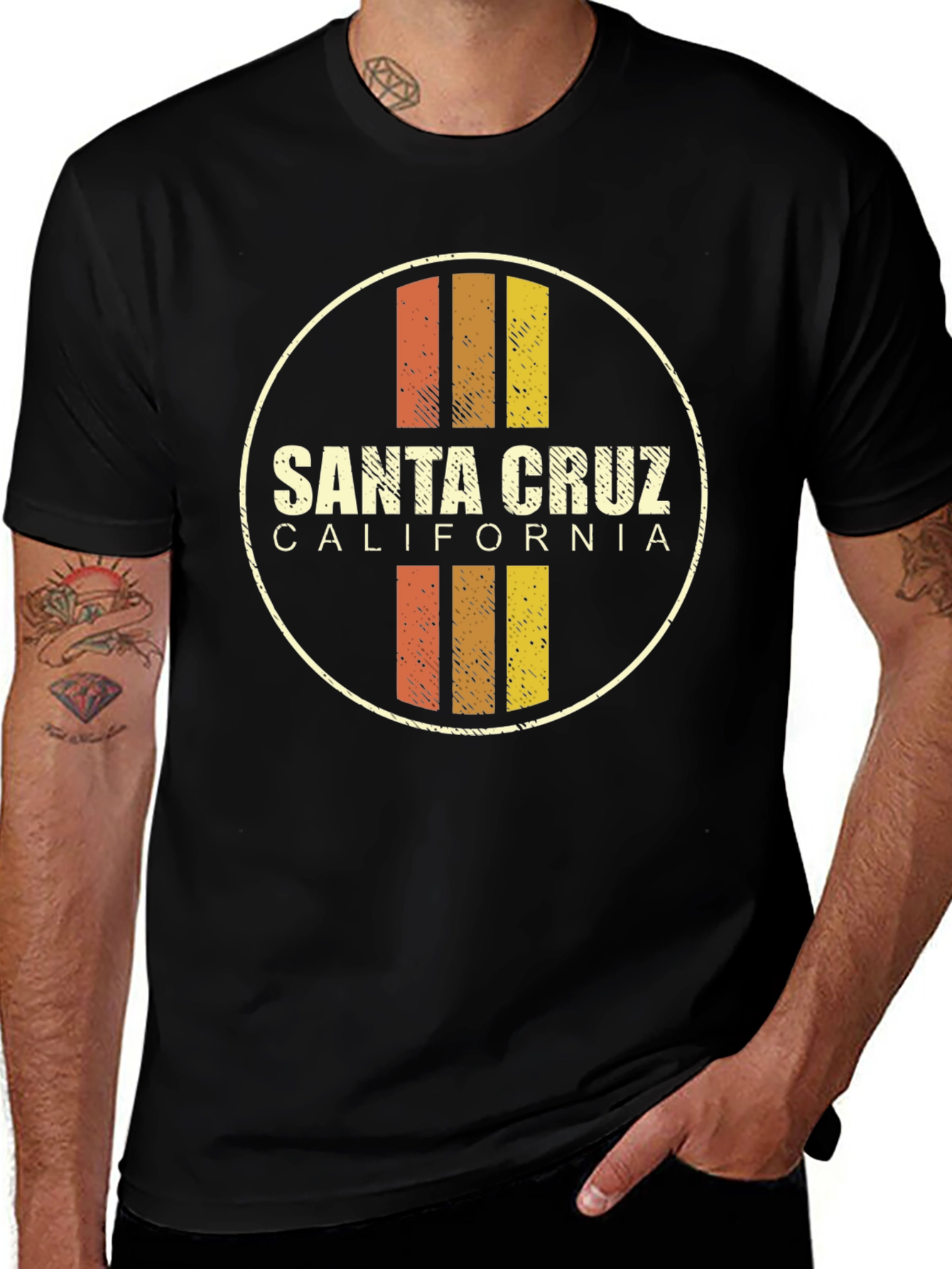 Santa Cruz California Graphic Tee