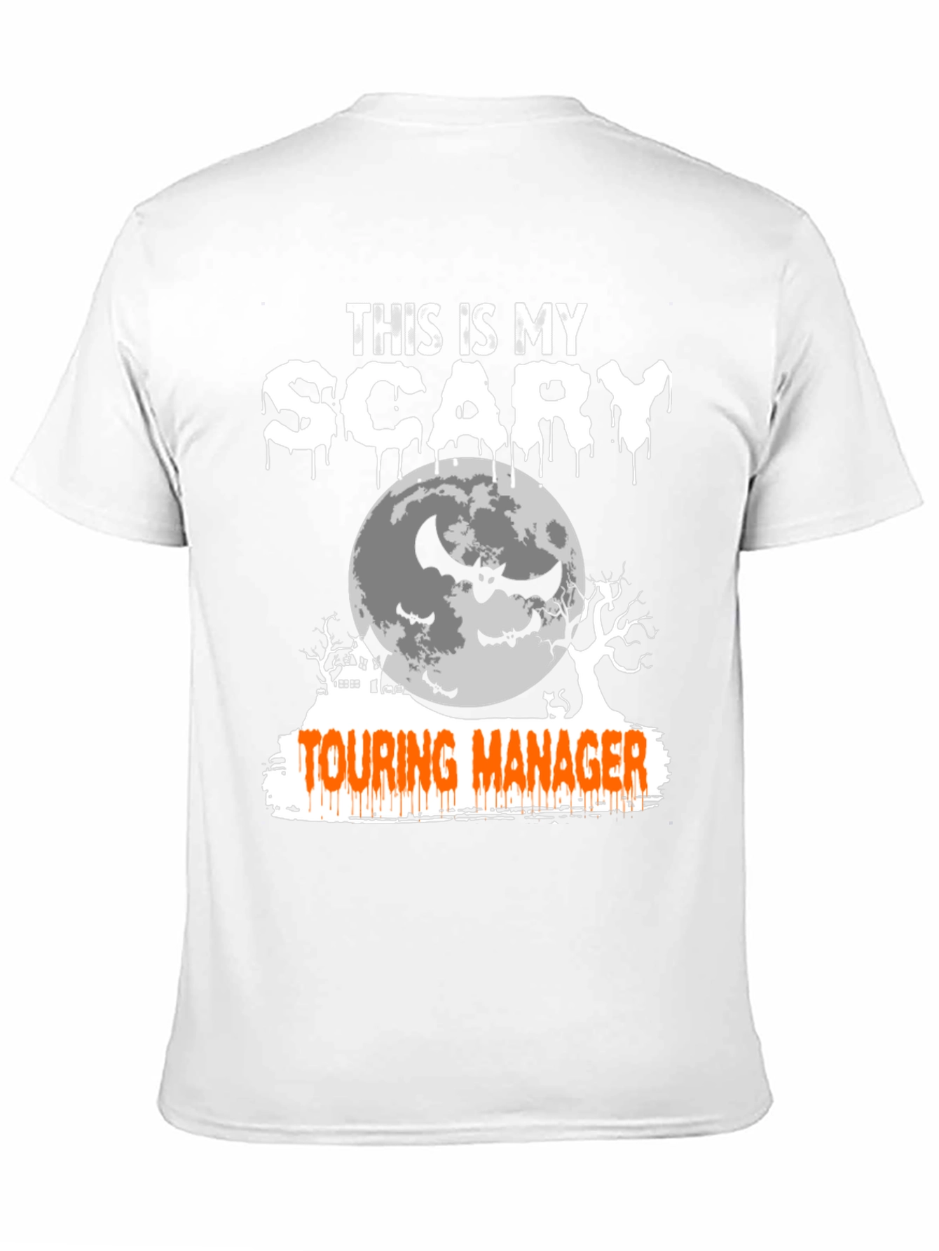 Scary Touring Manager Halloween T-Shirt