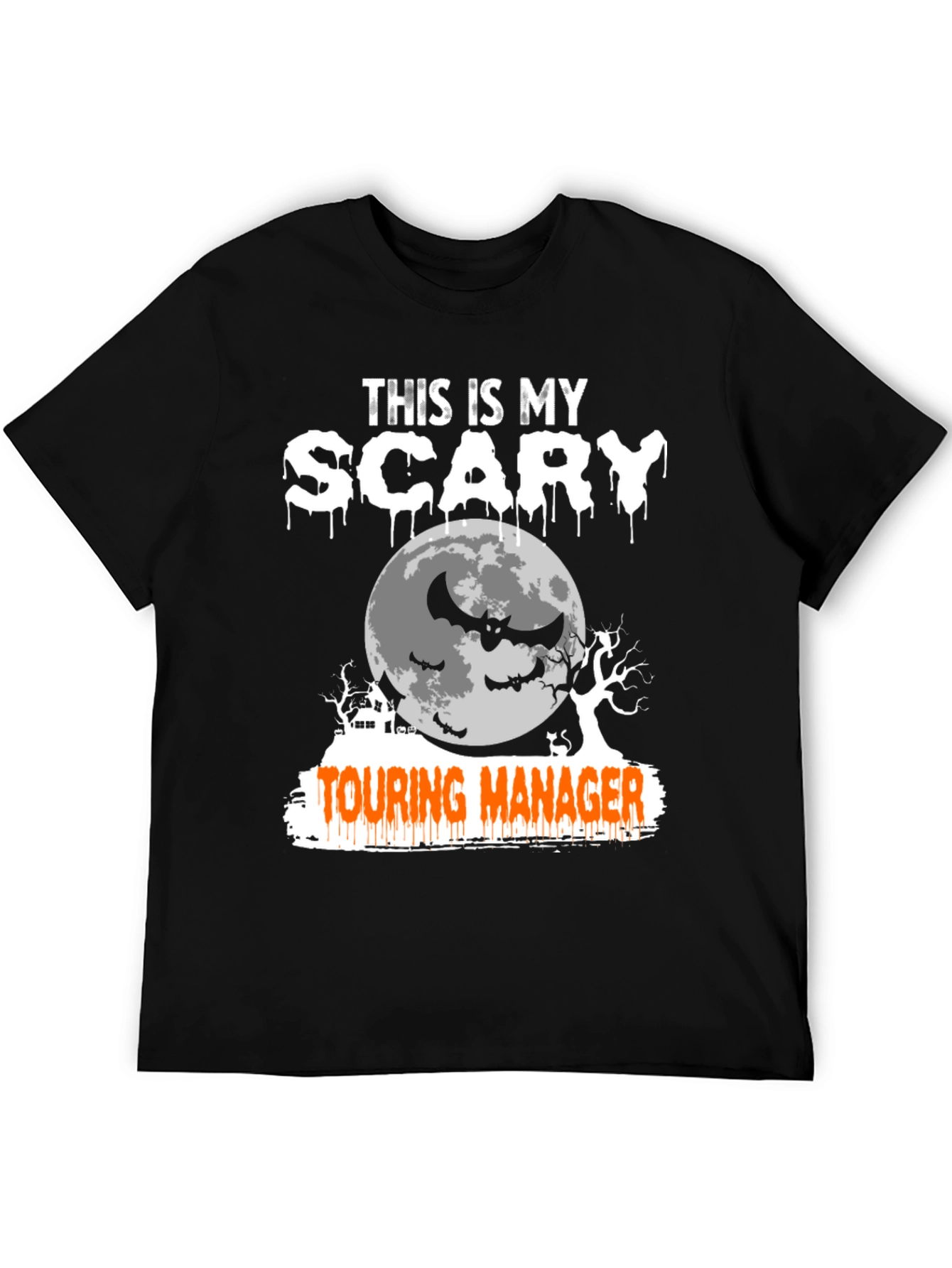 Scary Touring Manager Halloween T-Shirt
