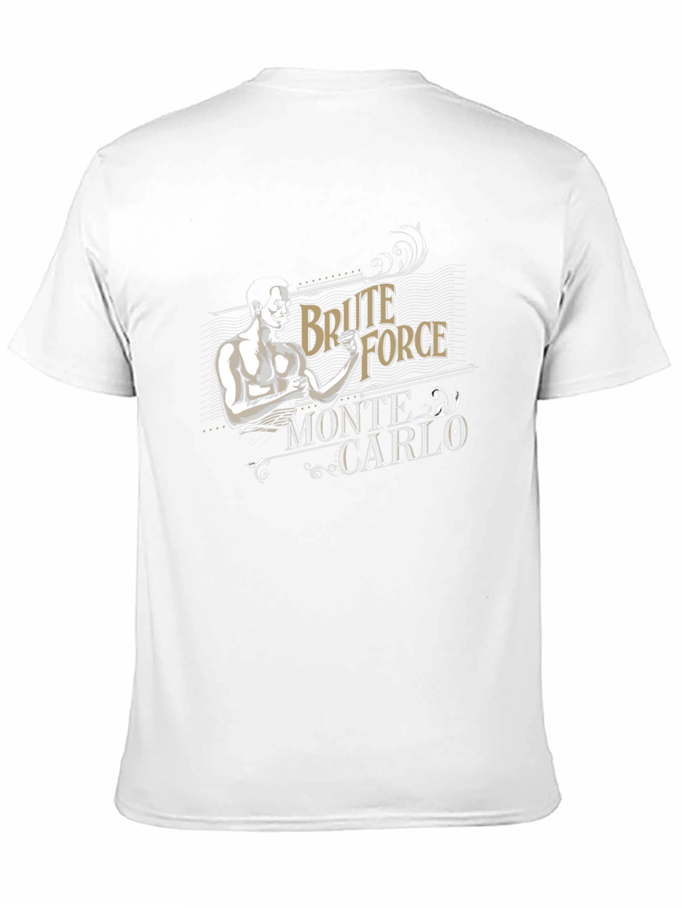 Brute Force Monte Carlo Black T-Shirt