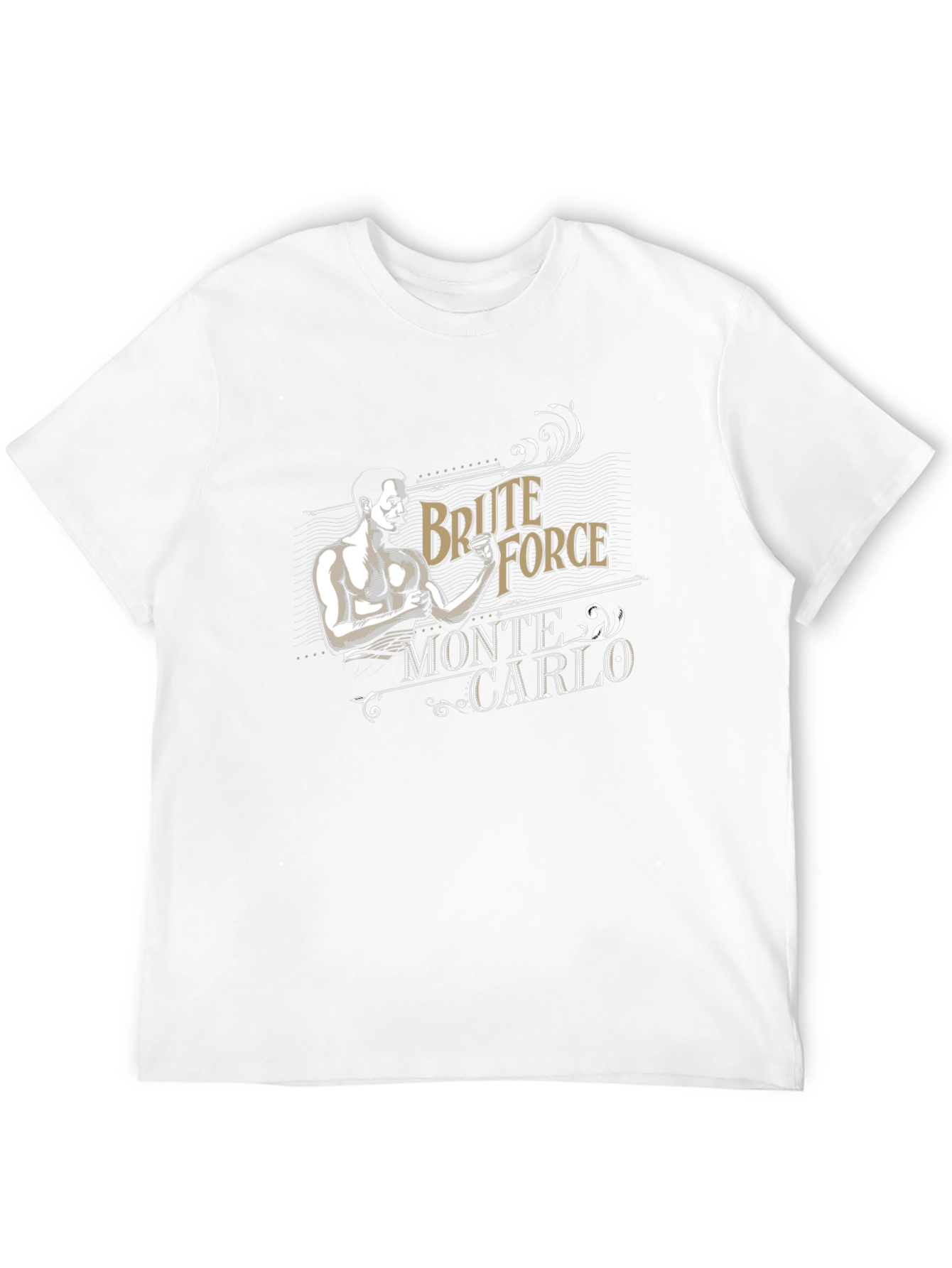 Brute Force Monte Carlo Black T-Shirt
