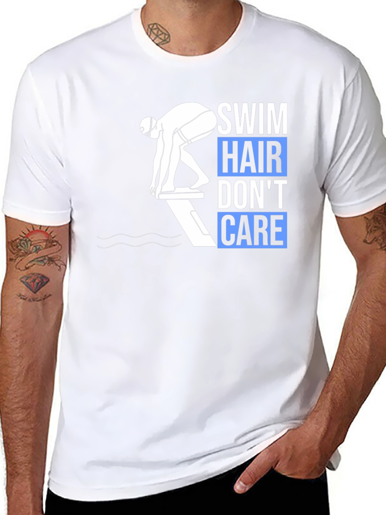 Swim Hair Dont Care T-Shirt