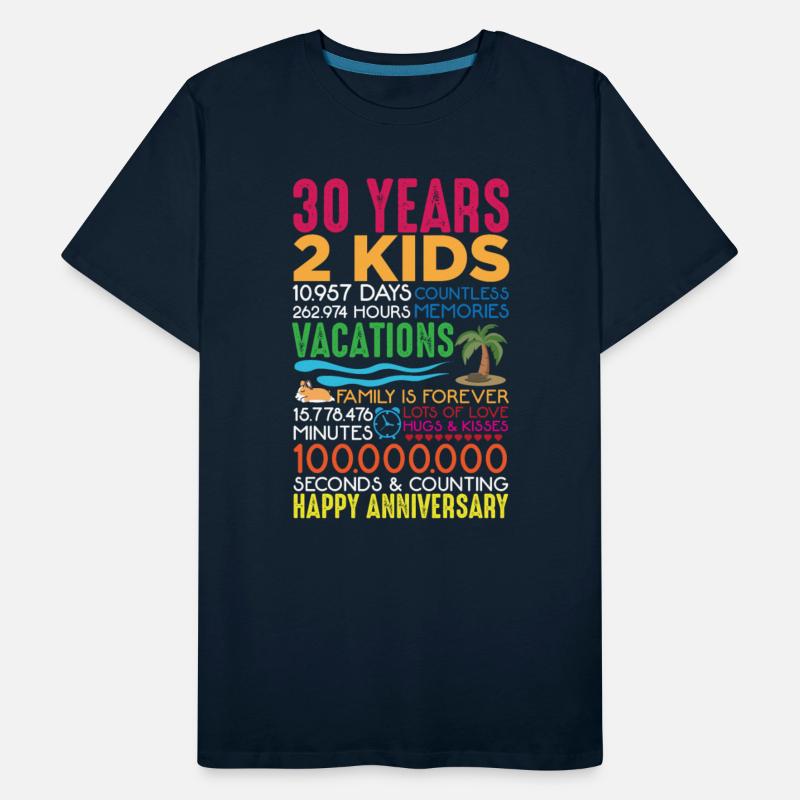 30 years Wedding Anniversary 2 kids Parents