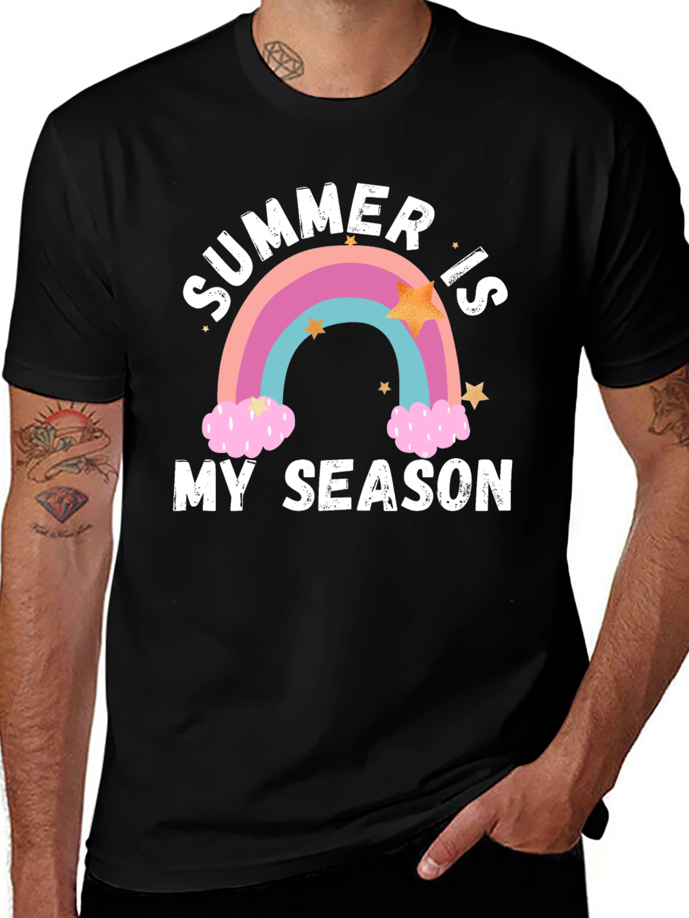 Summer Is My Season Graphic T-Shirt