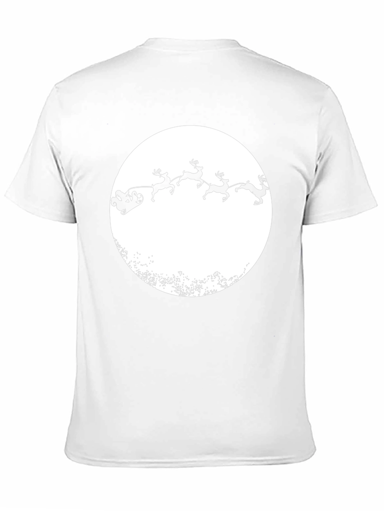 Santas Sleigh T-Shirt - Holiday Tee