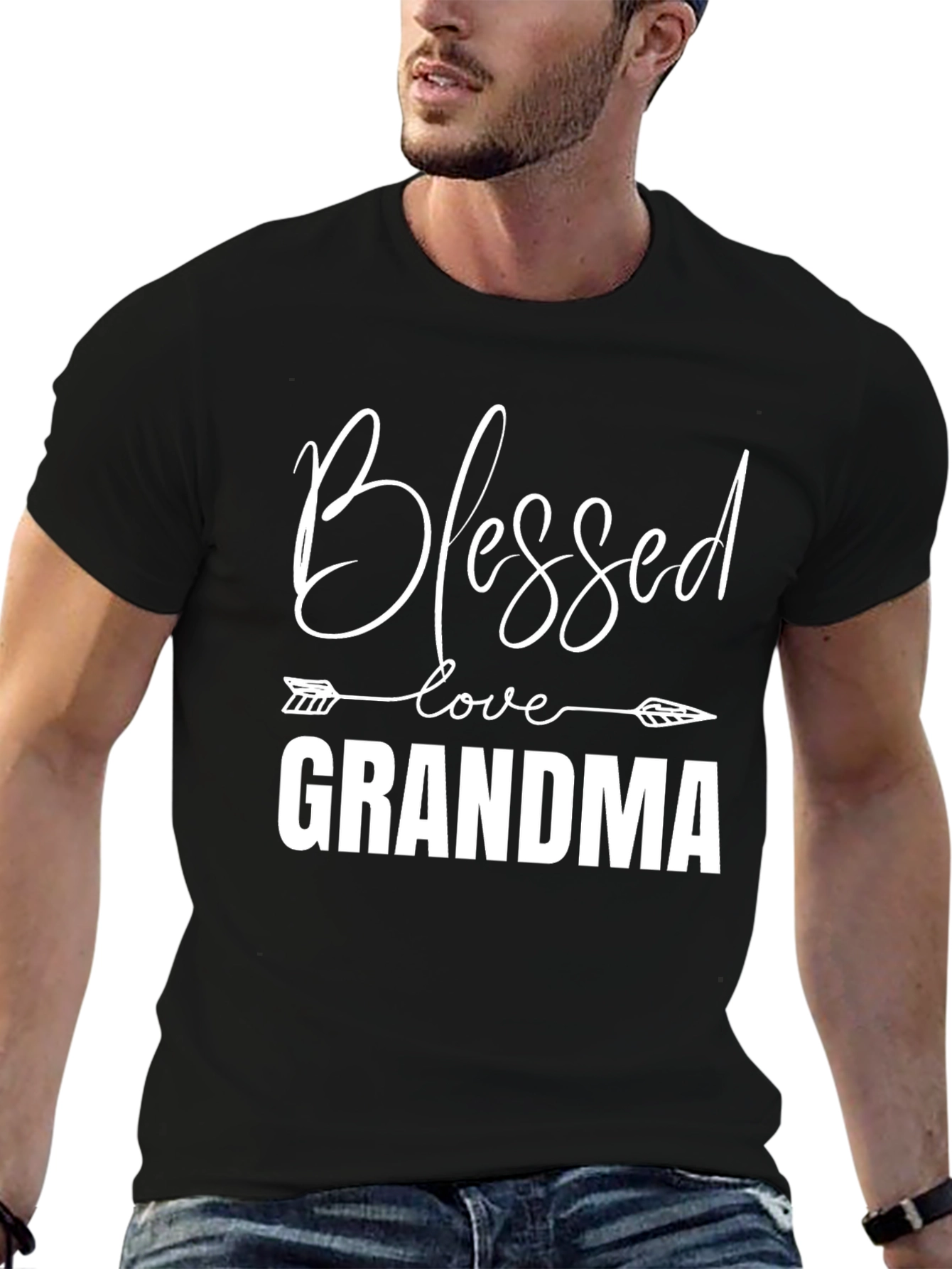 Blessed Grandma T-Shirt - Love Arrow Design