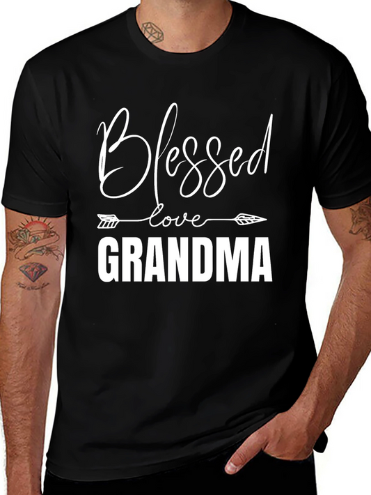Blessed Grandma T-Shirt - Love Arrow Design
