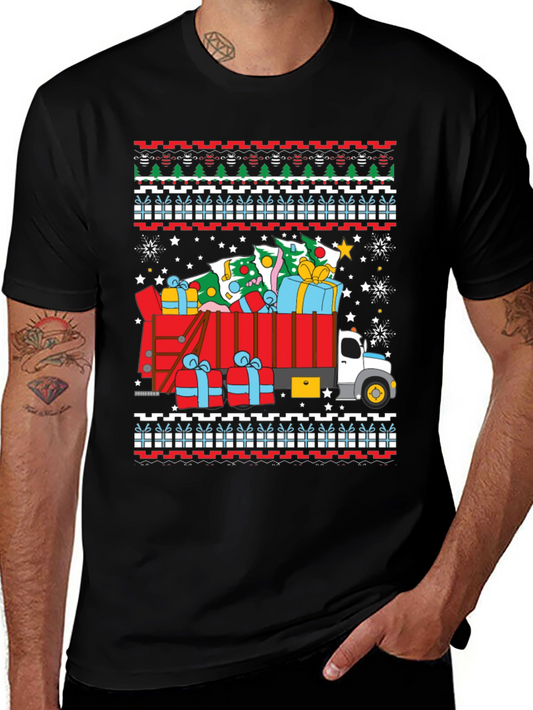 Christmas Truck Ugly Sweater T-Shirt