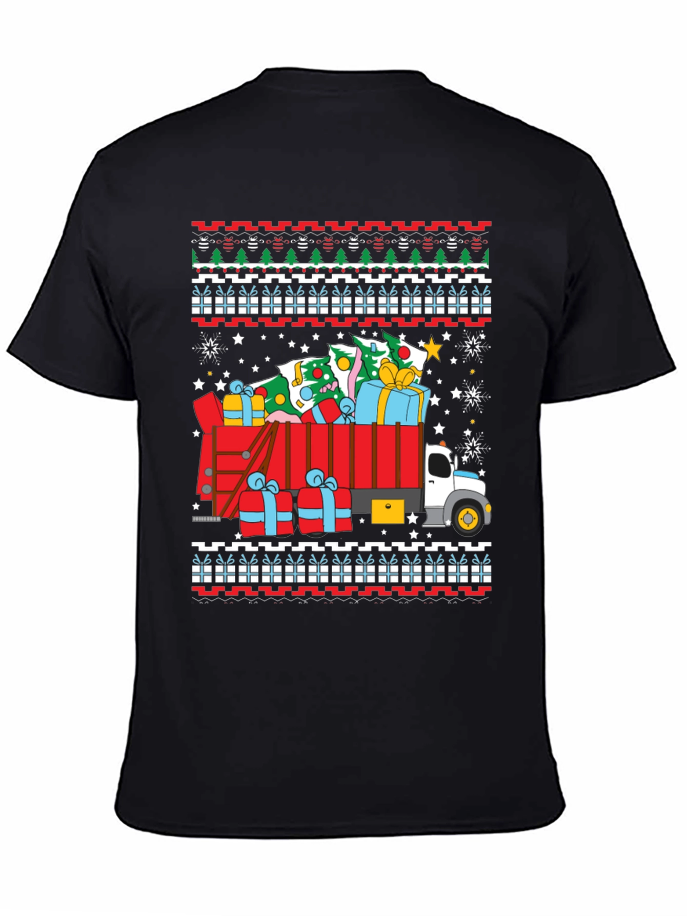 Christmas Truck Ugly Sweater T-Shirt