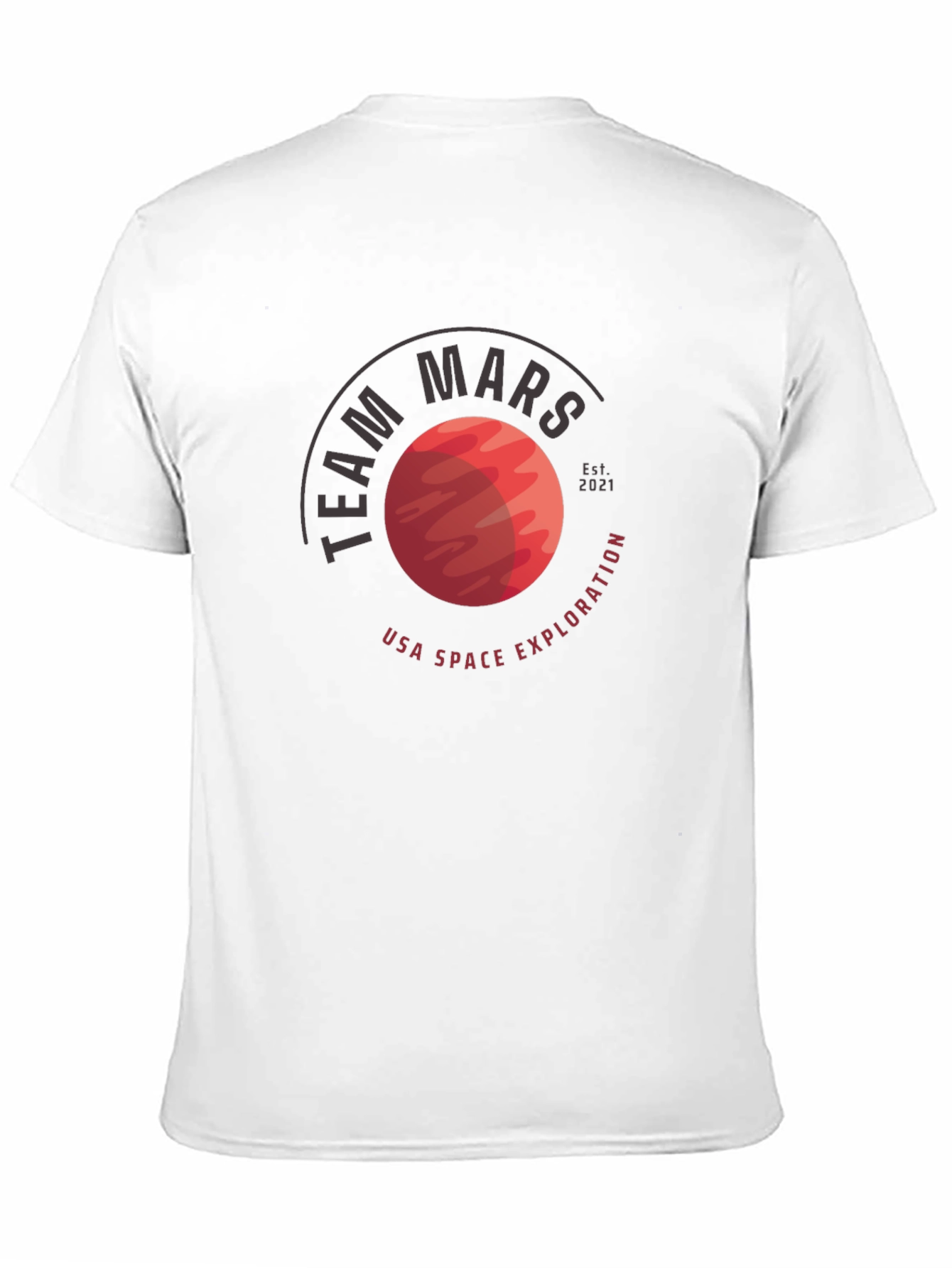 Team Mars Graphic Tee - USA Space Exploration
