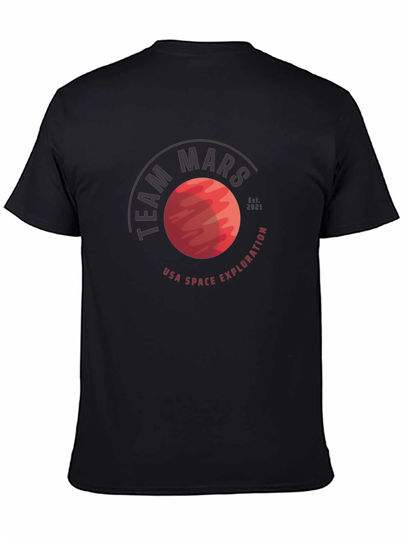 Team Mars Graphic Tee - USA Space Exploration